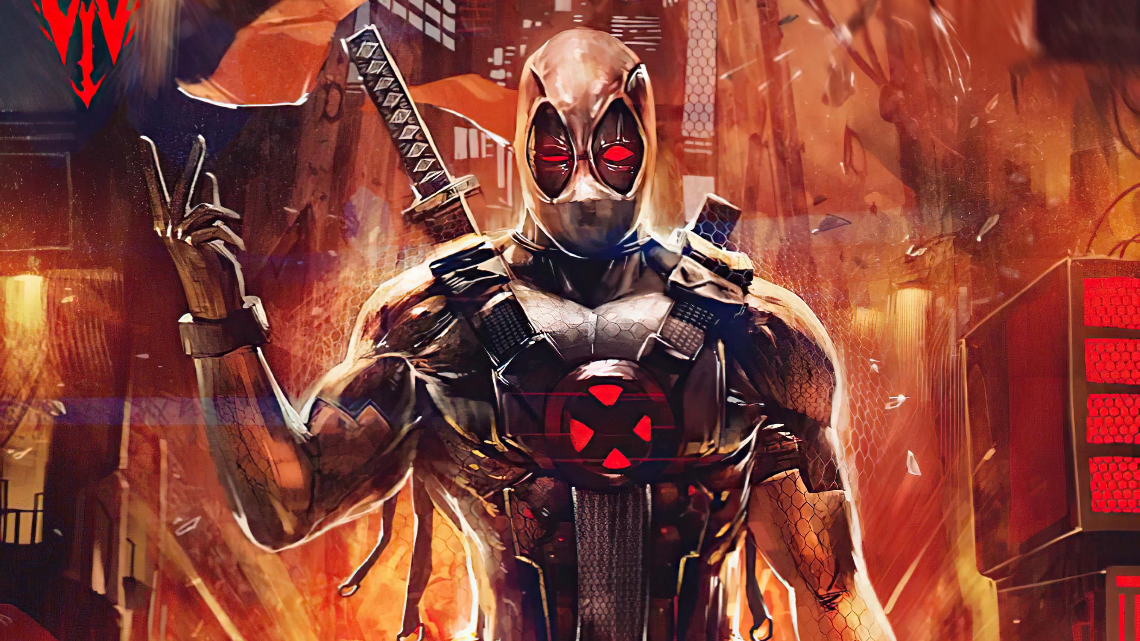 Deadpool - Making Comedy Out Of Life's Agony — 3840x2160 wallpaper