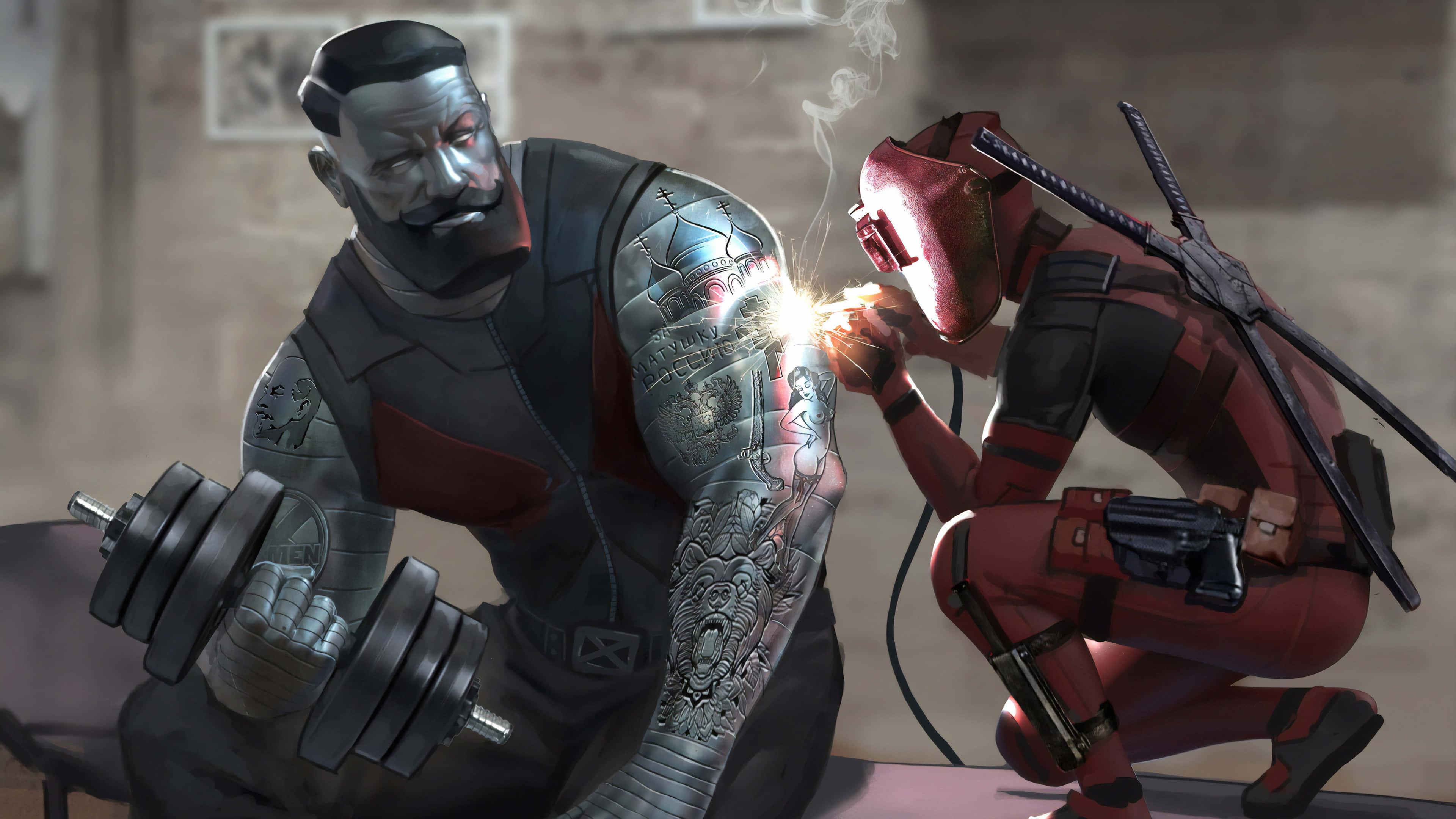 Deadpool - The Merc With a Mouth — 3840x2160 wallpaper