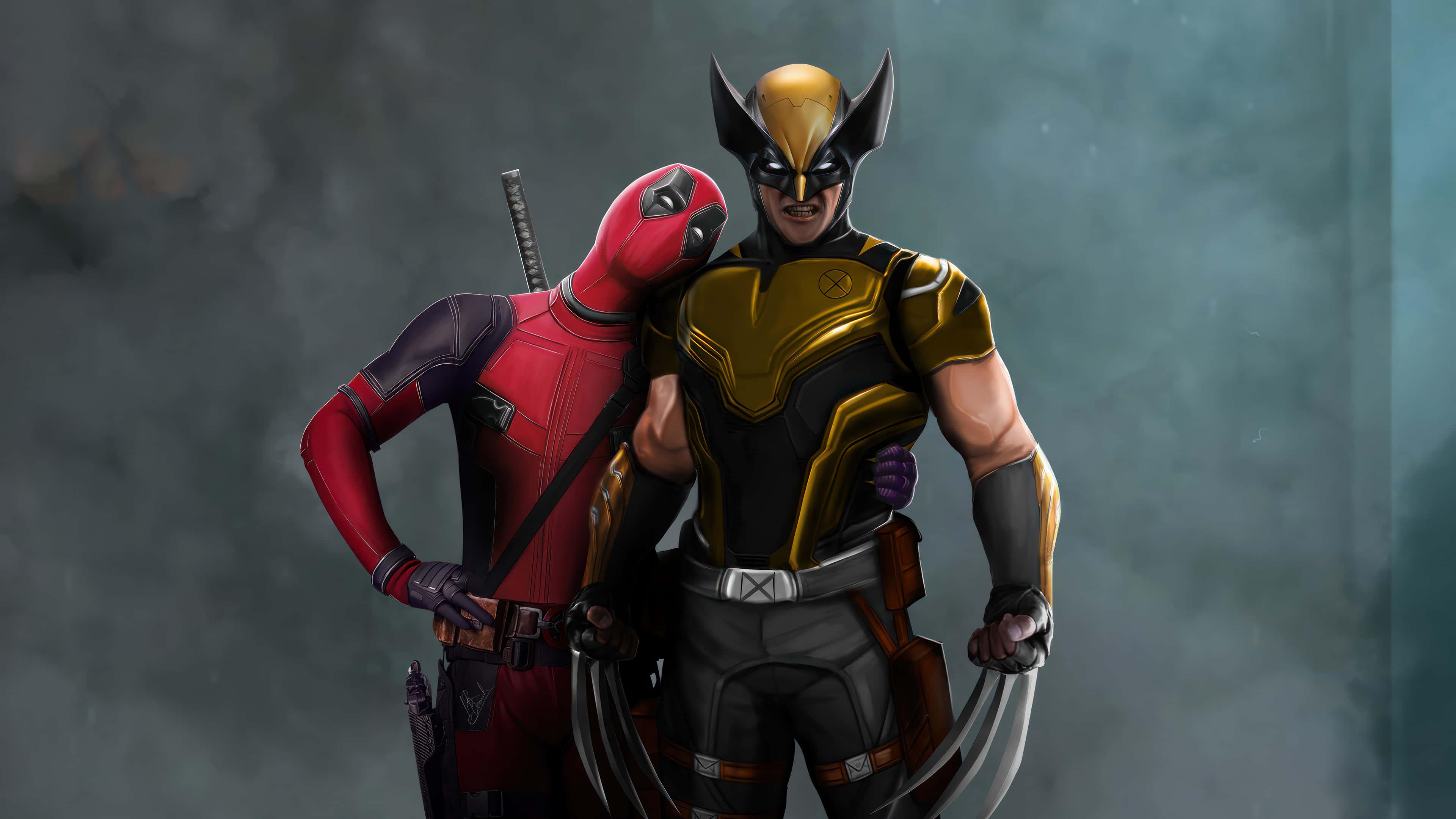 Deadpool - the Merc with a Mouth. — 3840x2160 wallpaper