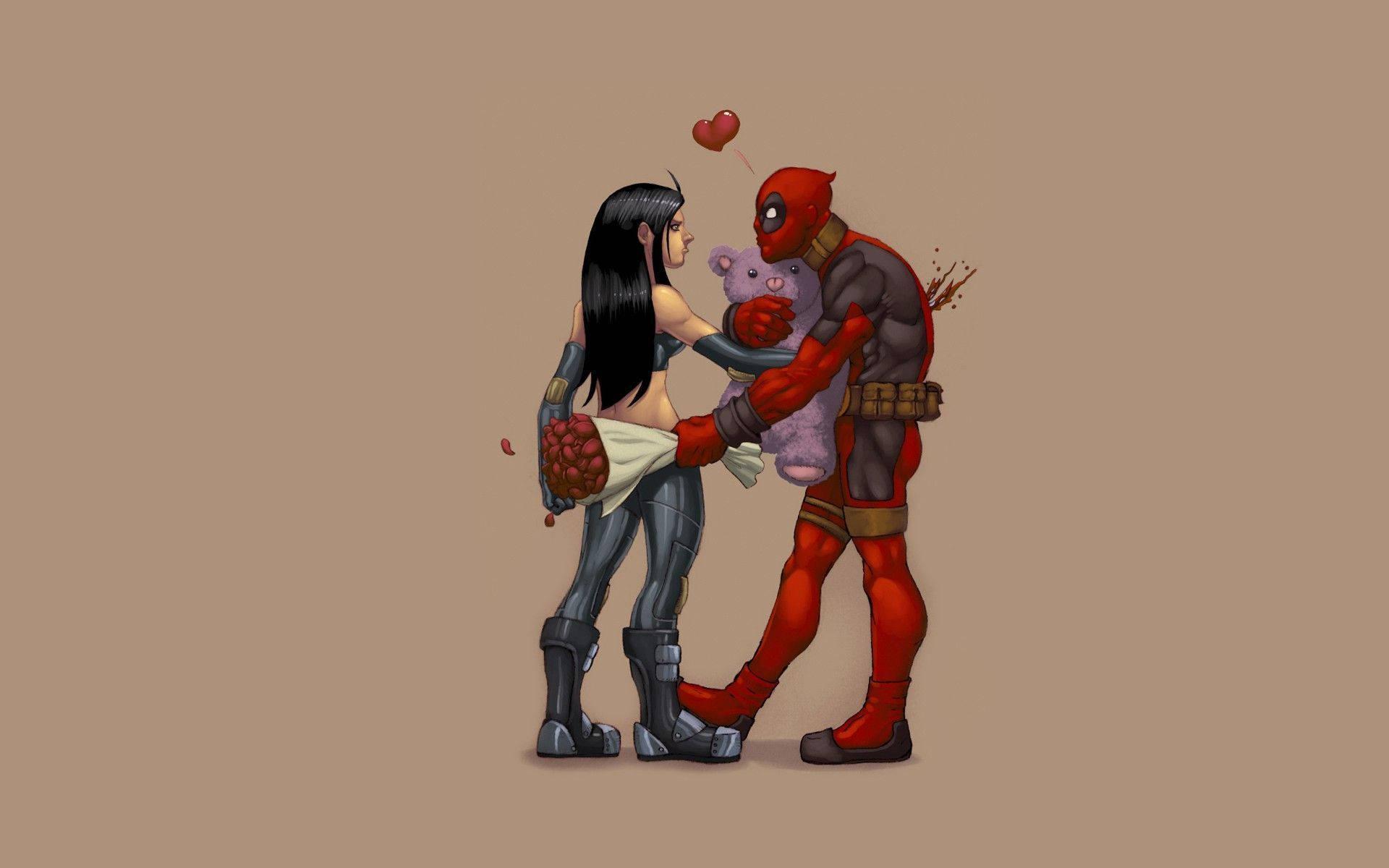 Deadpool With X-23 — 1920x1200 wallpaper