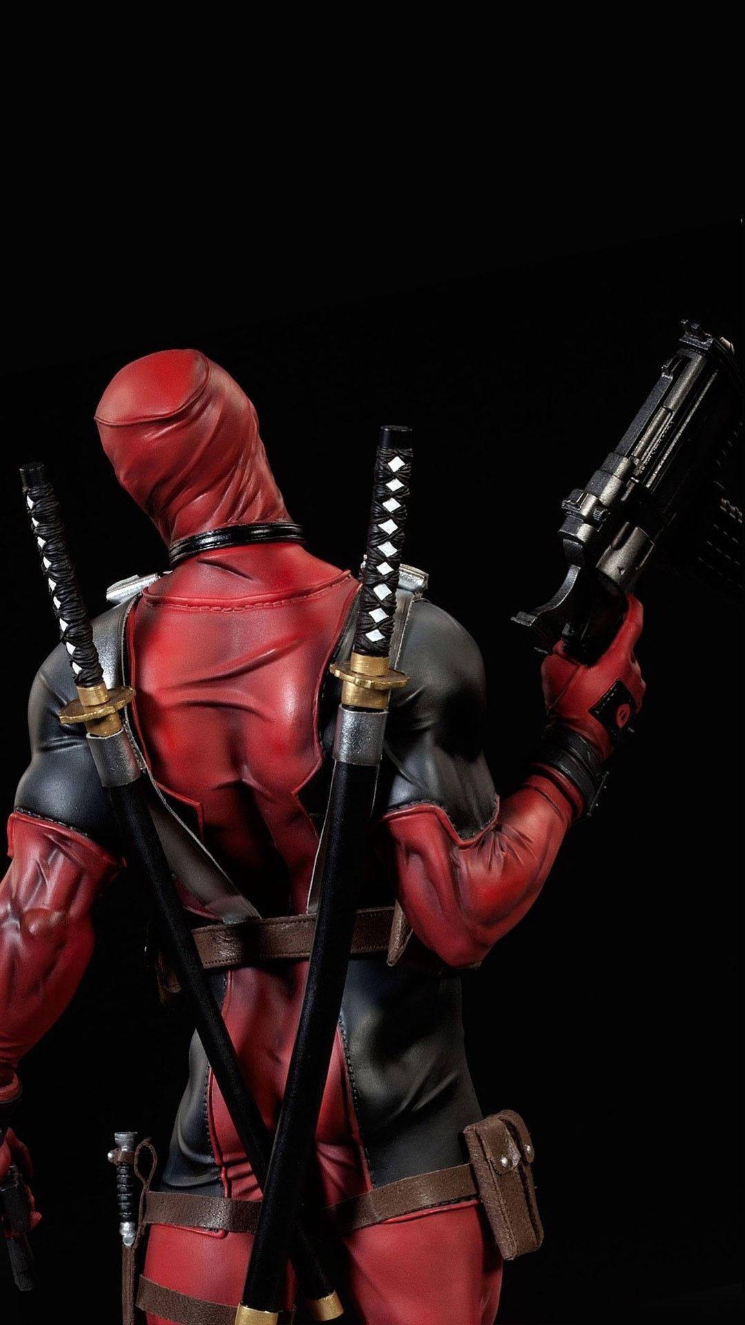 Deadpool's Katanas Sword — 1080x1920 wallpaper