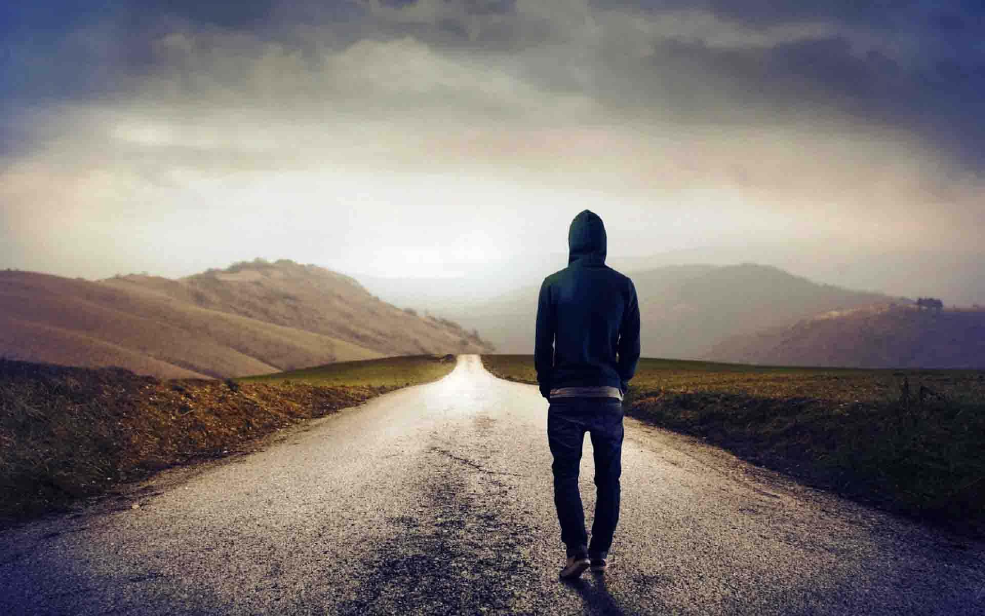 Deep Reflections – An Alone Boy in Solitude — 1920x1200 wallpaper