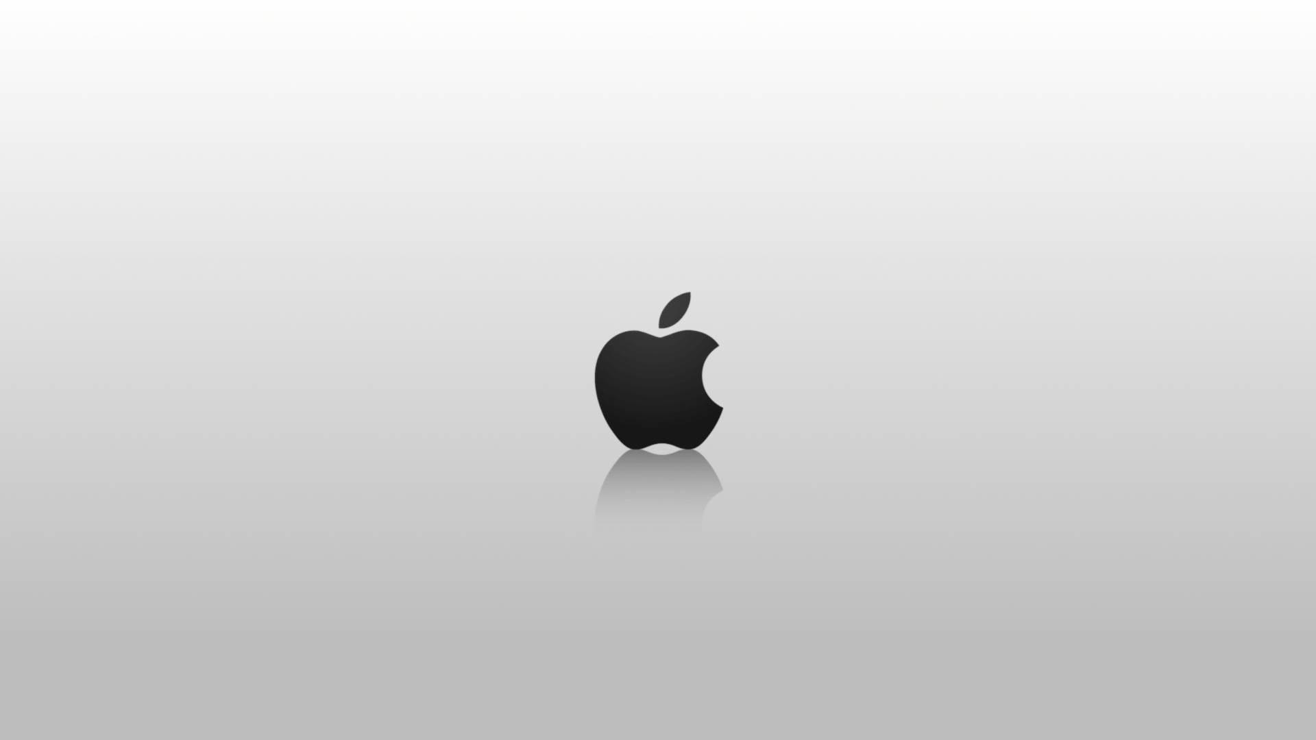 Deliberate Simplicity of the Apple Logo — 1920x1080 wallpaper