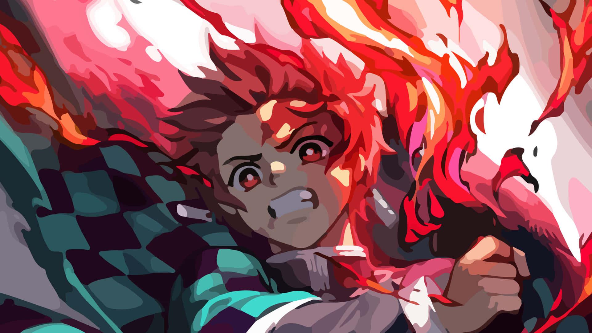Demon Slayer Anime Kamado Tanjiro Nichirin Sword — 1921x1081 wallpaper