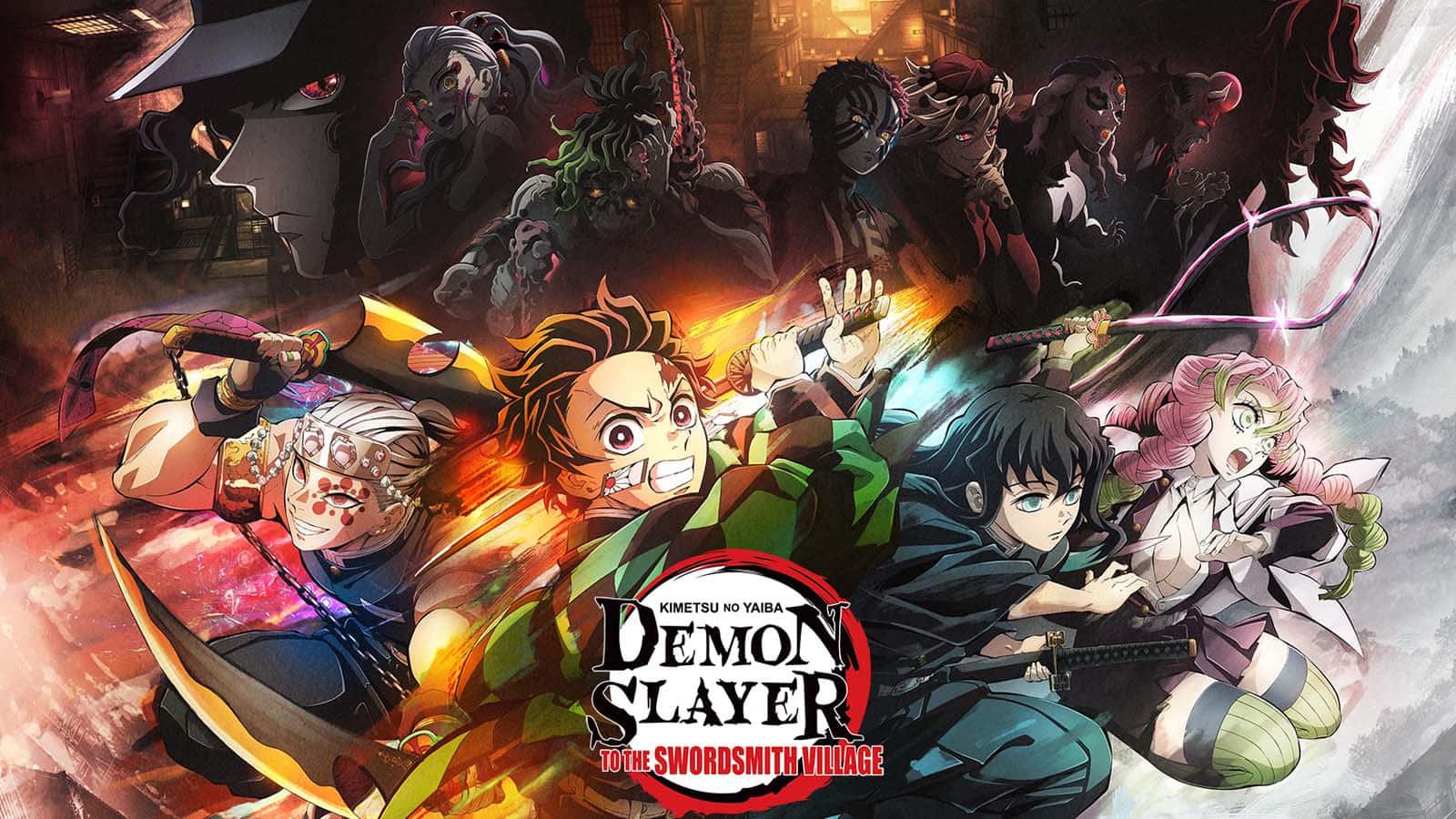 Demon Slayer Anime To The Swordsmith Village — 1600x900 wallpaper