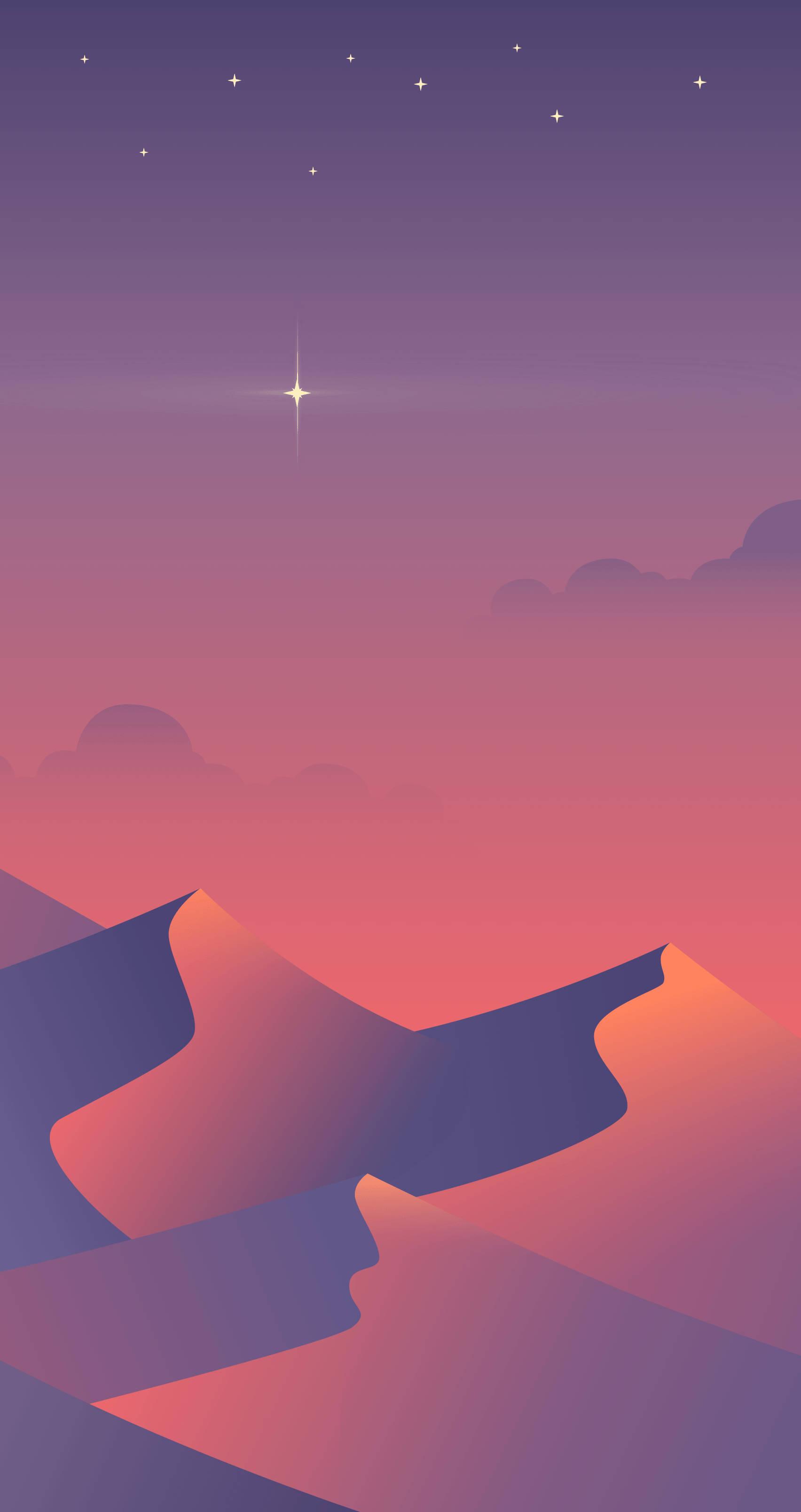 Desert Sand Dunes Aesthetic Phone — 1704x3216 wallpaper