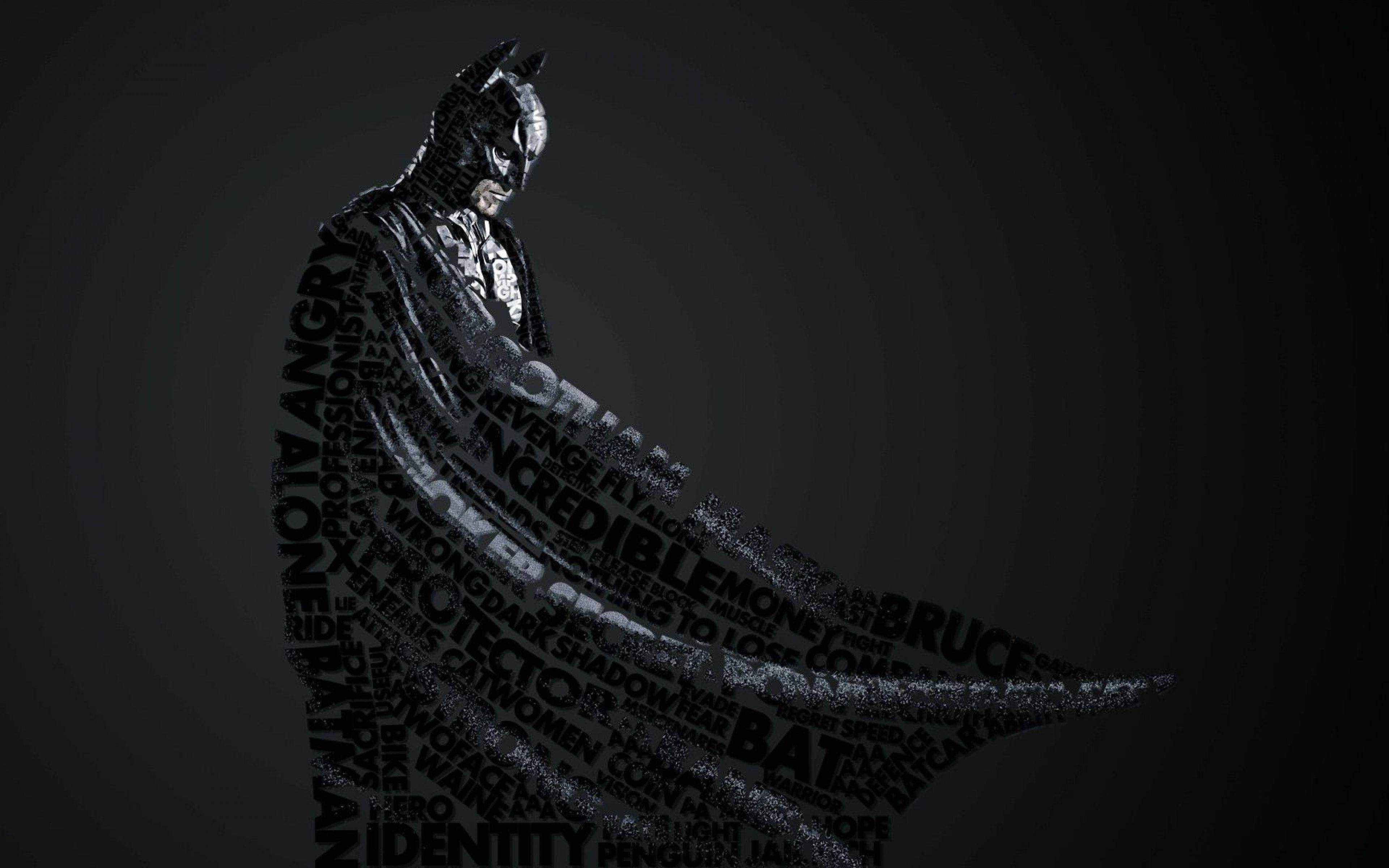 Digital Art Of Batman 4K — 3840x2400 wallpaper