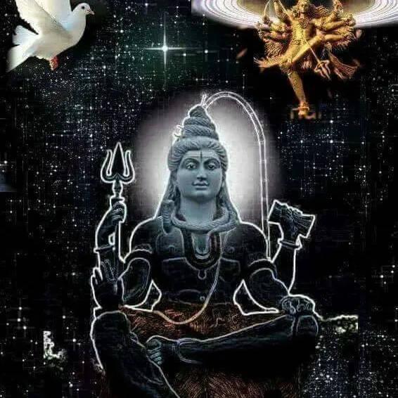 Digital HD Art Of Mahadev Statue