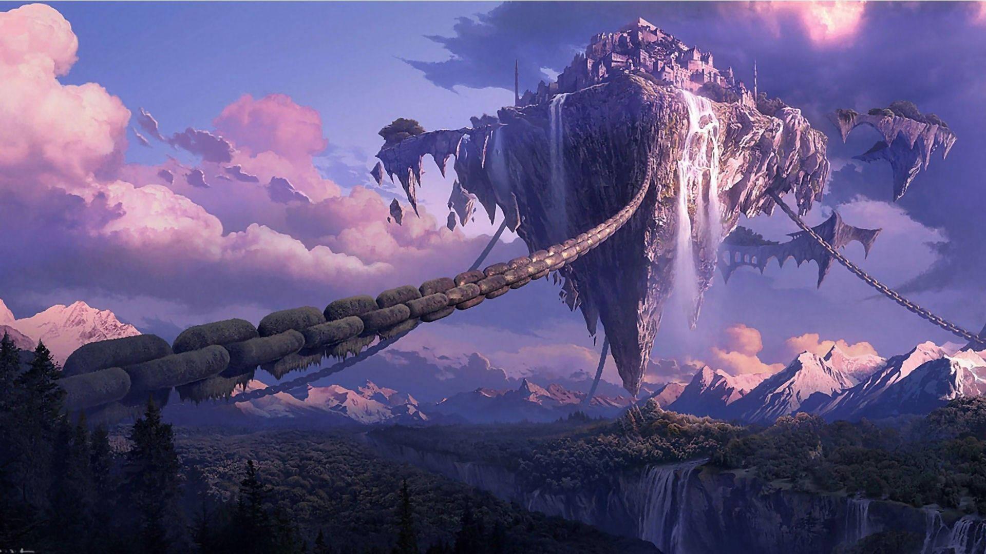 Digital Tera Online Anime Scenery — 1920x1080 wallpaper