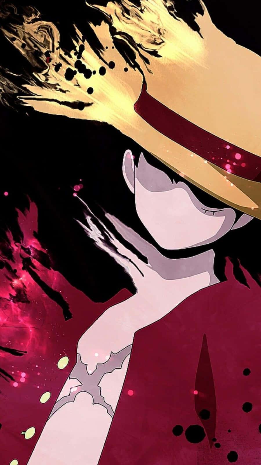 Diminishing Art Of Luffy Phone — 900x1601 wallpaper