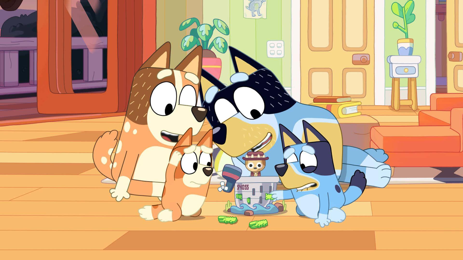 Discover the world with Bluey — 1920x1080 wallpaper