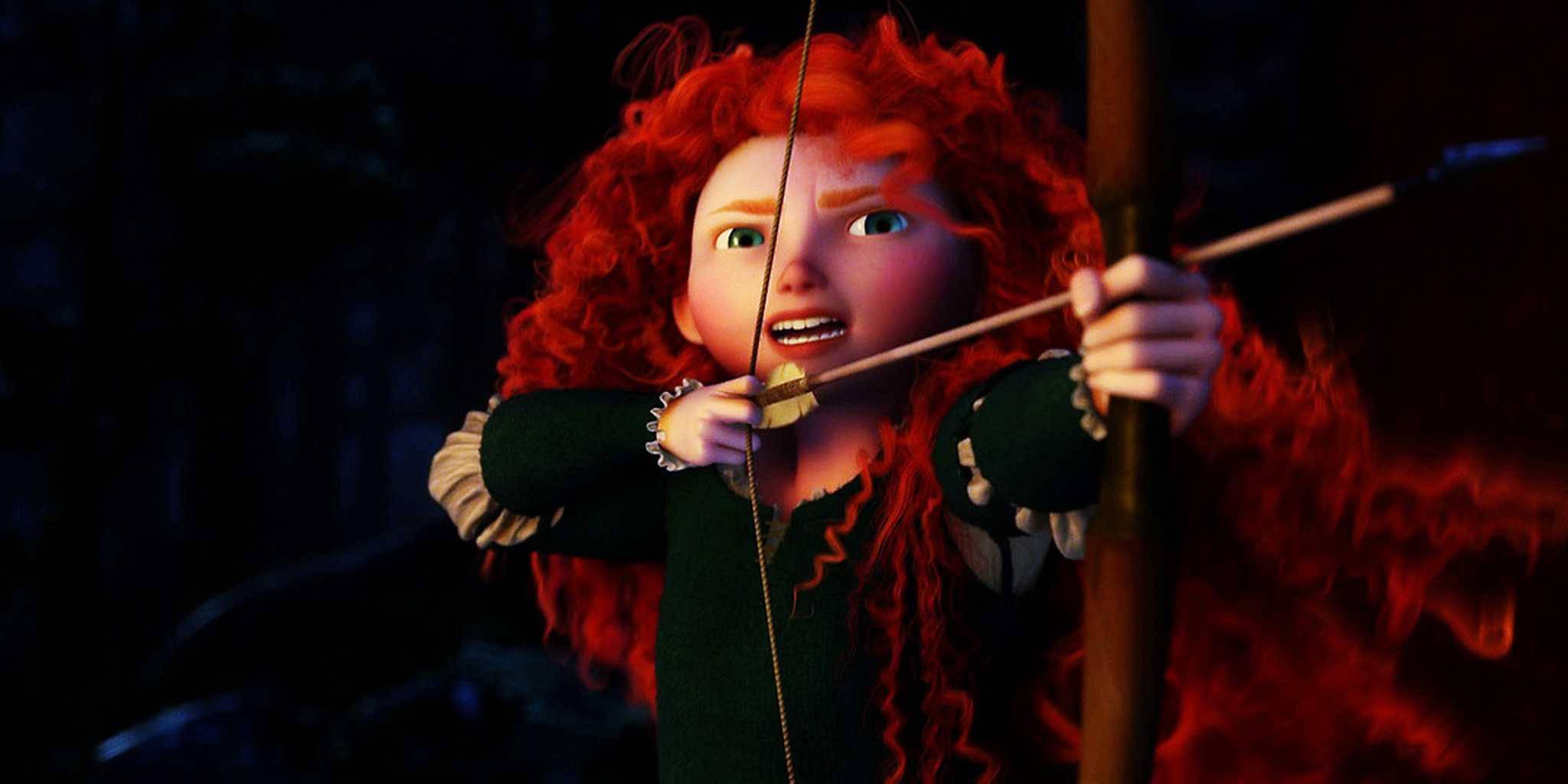 Disney Princess Merida Bow And Arrow — 2048x1024 wallpaper