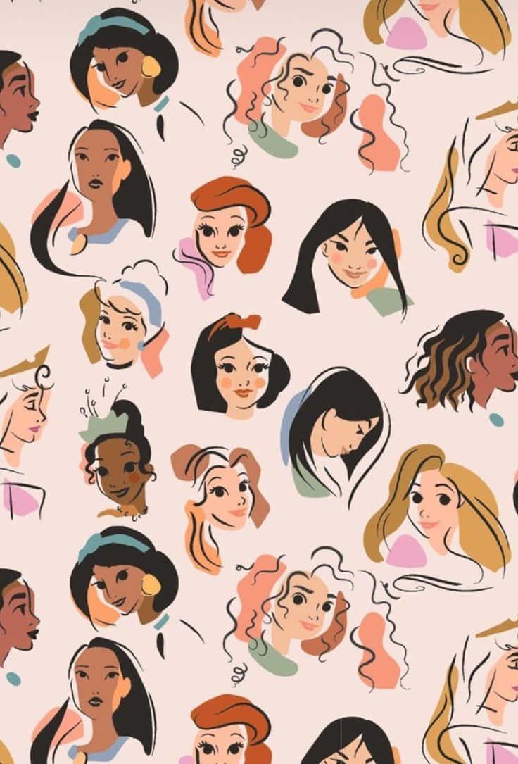 Disney Princess pictures — 736x1085 wallpaper