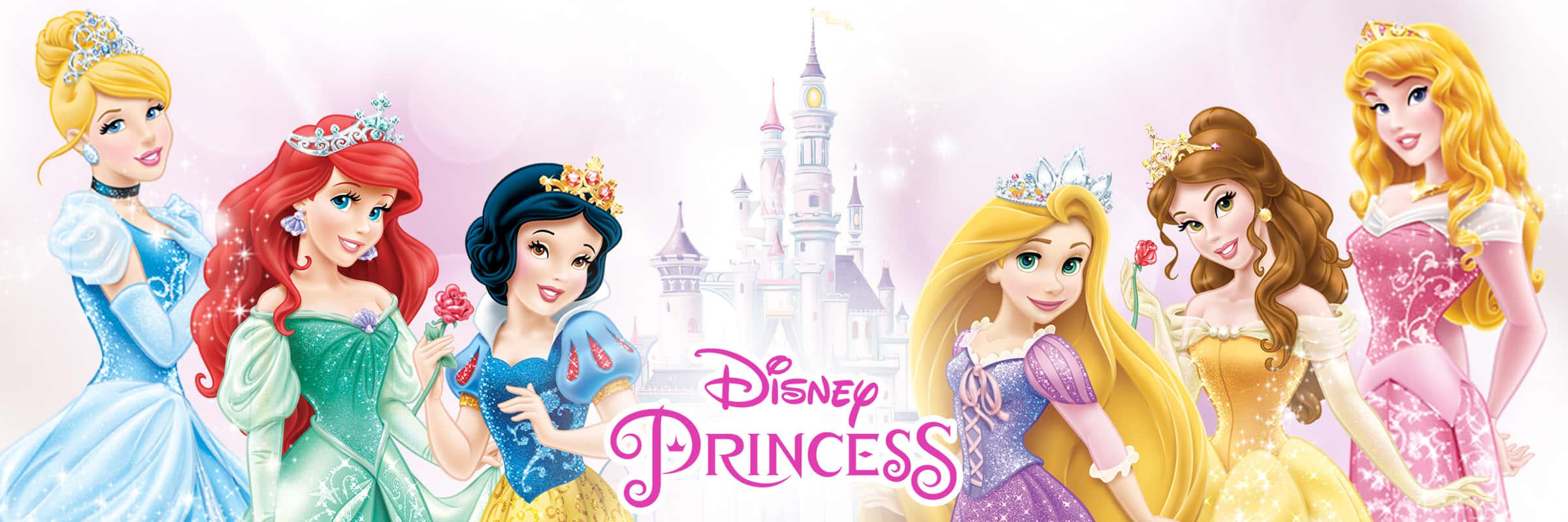 Disney Princess pictures — 2400x800 wallpaper