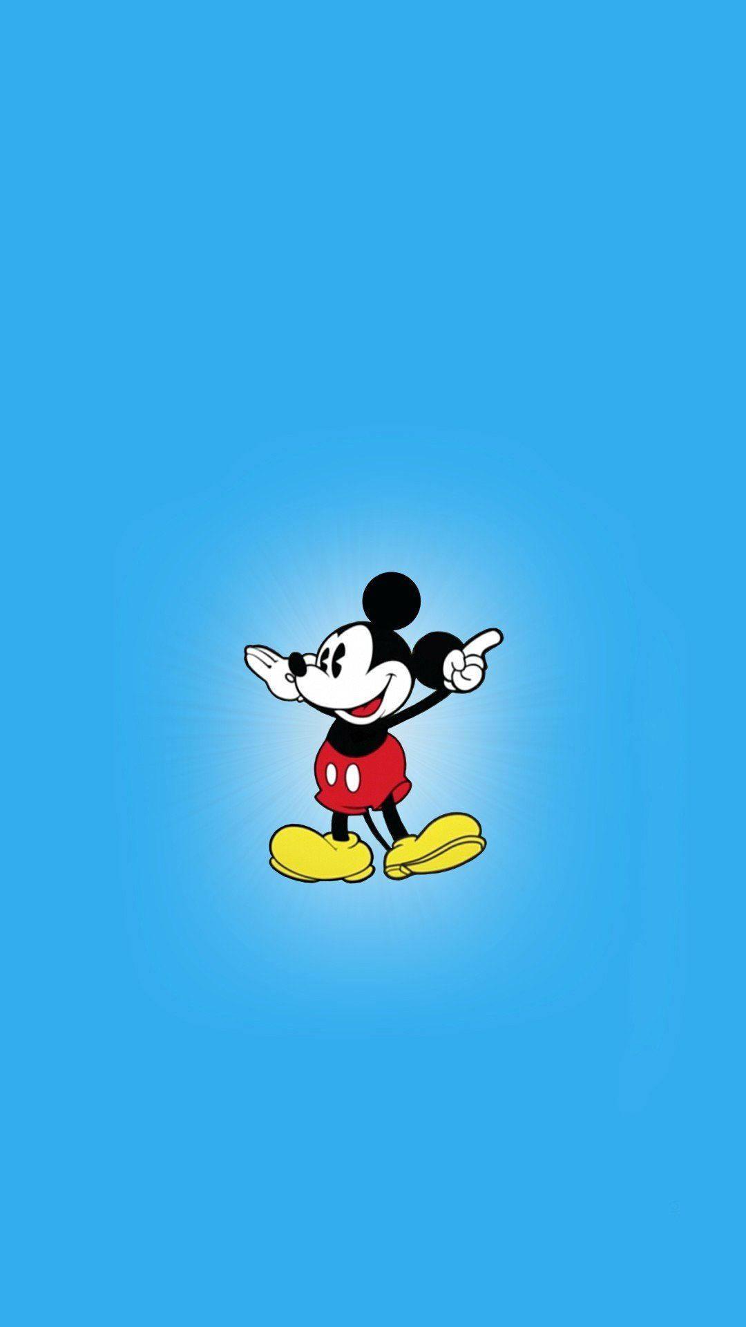 Disney's most beloved character, Mickey Mouse — 1080x1920 wallpaper