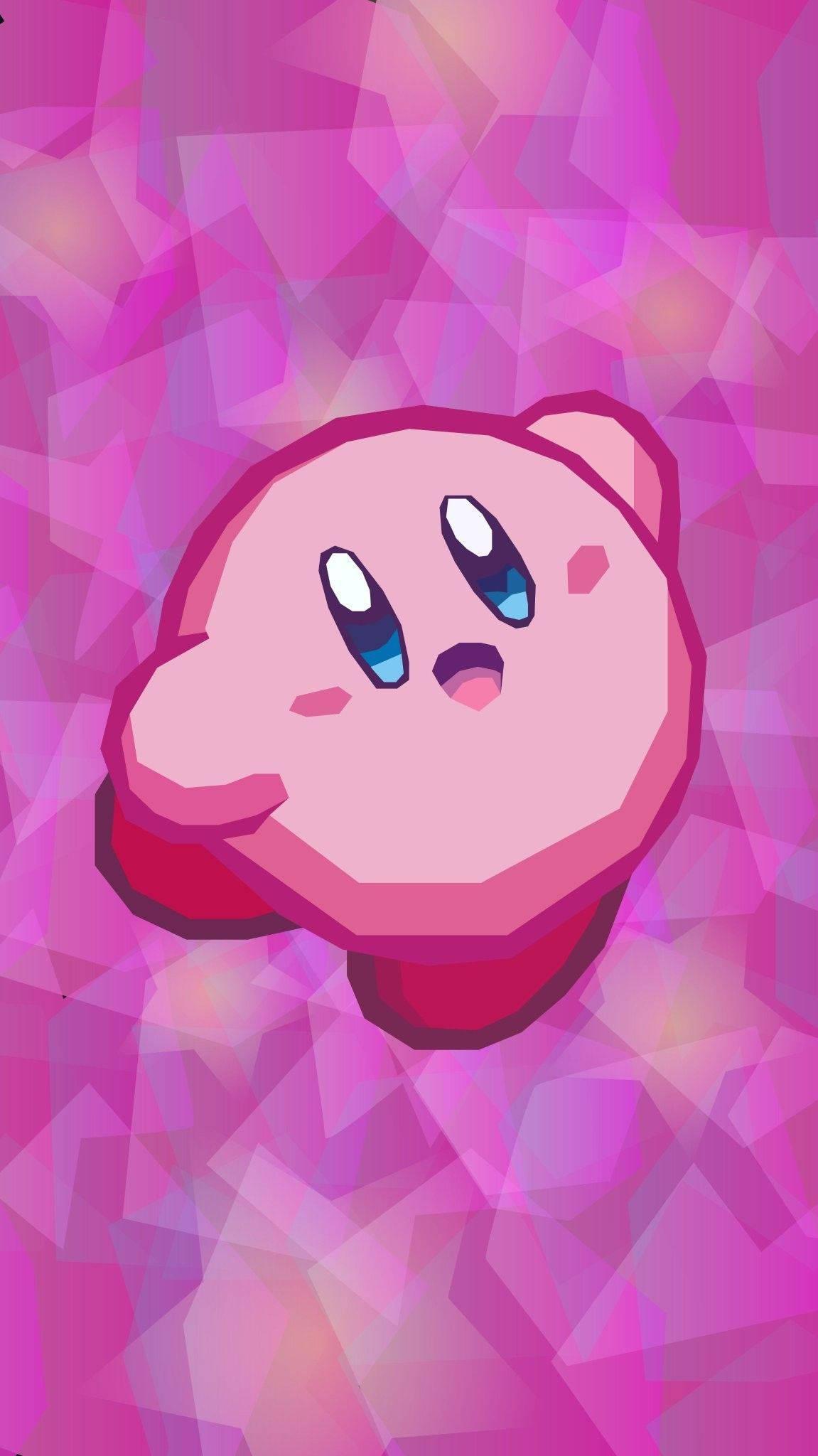 Dive into the fun and colorful world of Kirby — 1151x2048 wallpaper