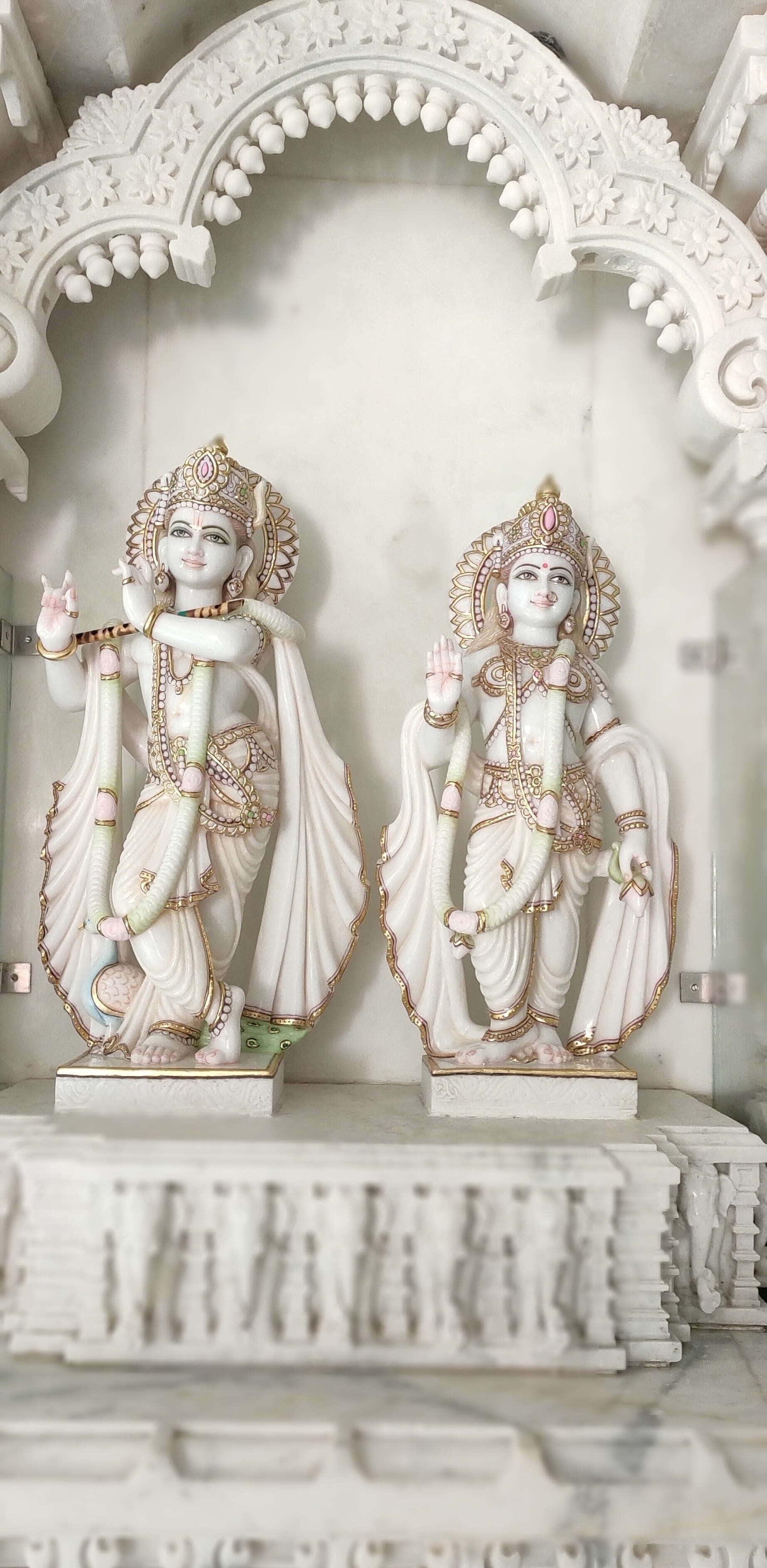 Göttliche liebe von radha und krishna