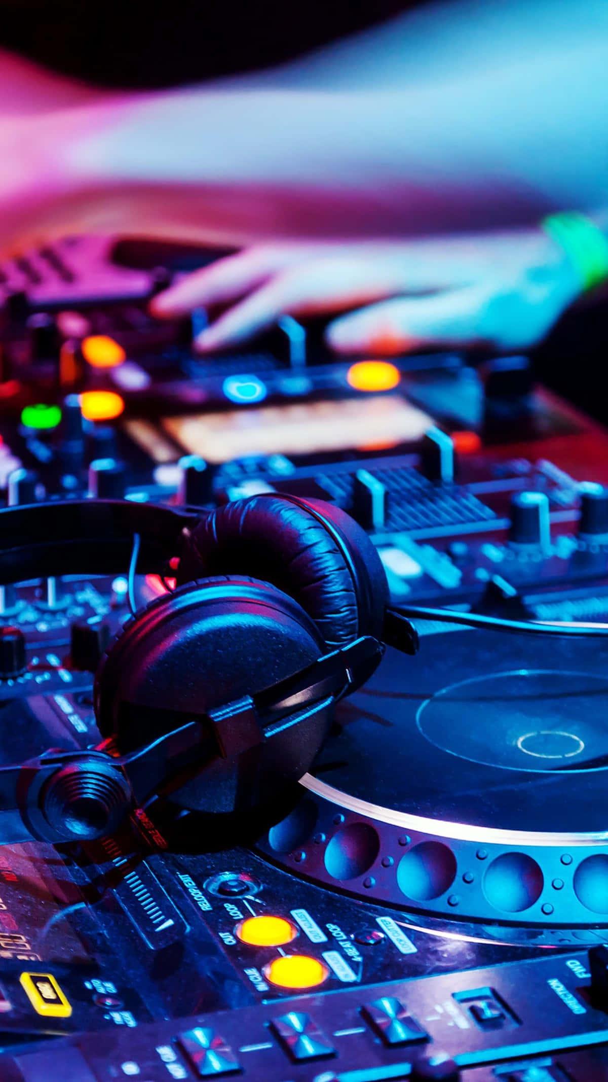 DJ Equipment Apparatus Colorful 4k Phone — 1200x2133 wallpaper