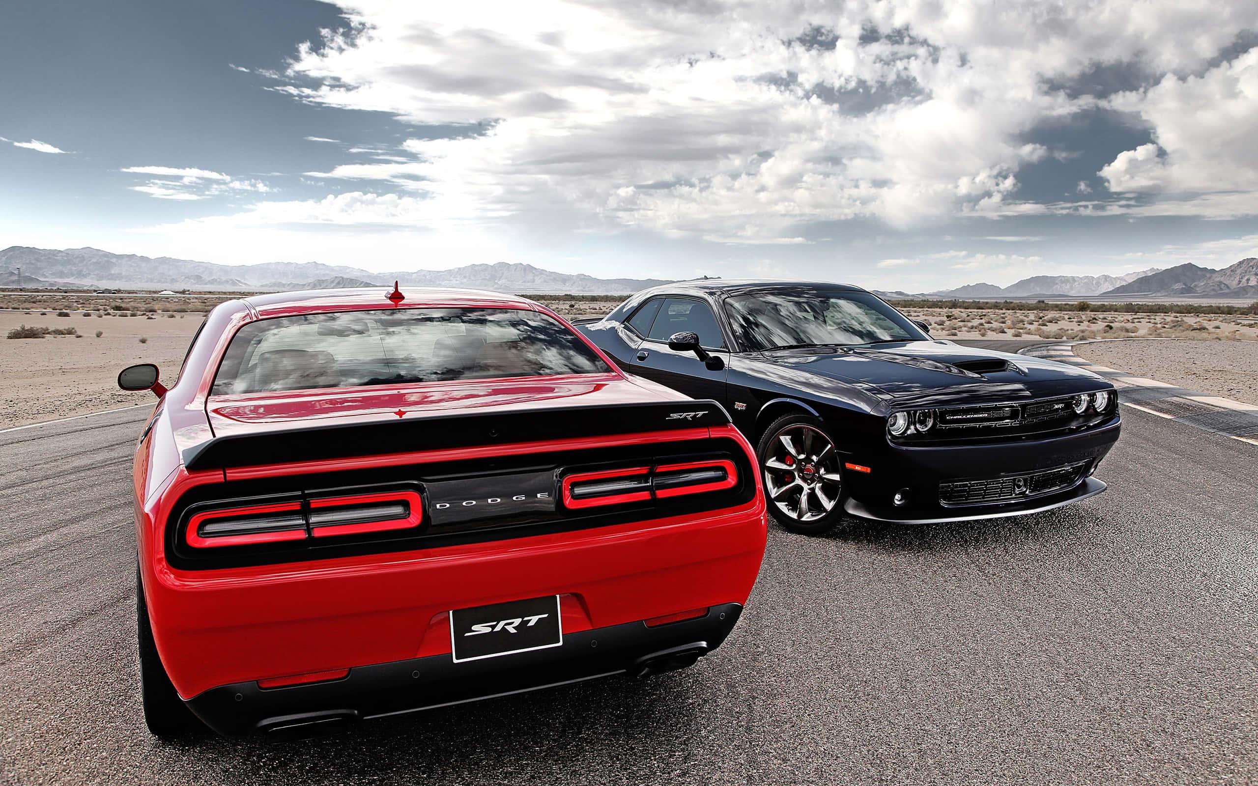 dodge challenger srt vs dodge challenger srt — 2560x1600 wallpaper