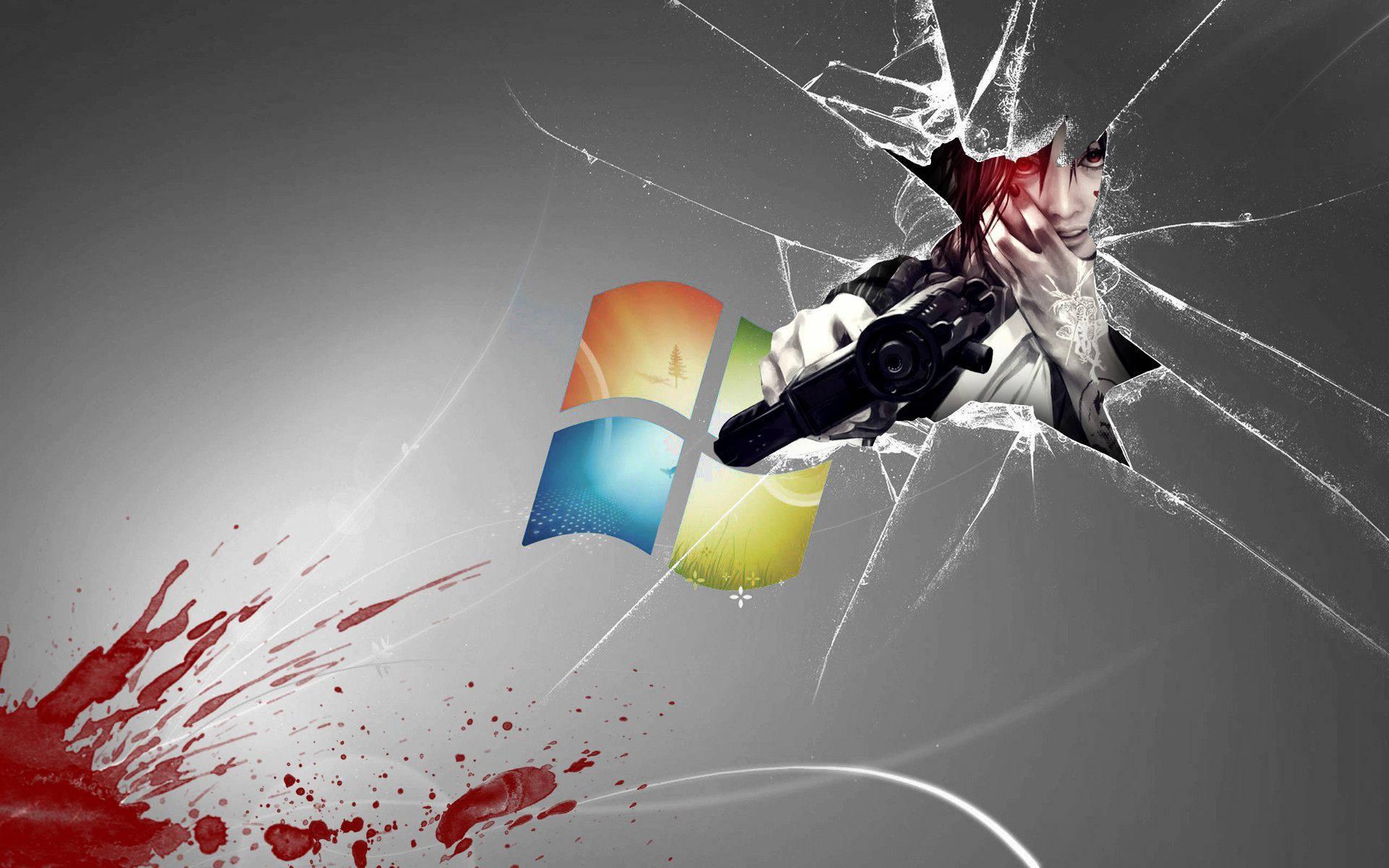 Don't be alarmed, just my cracked phone screen! — 1920x1200 wallpaper