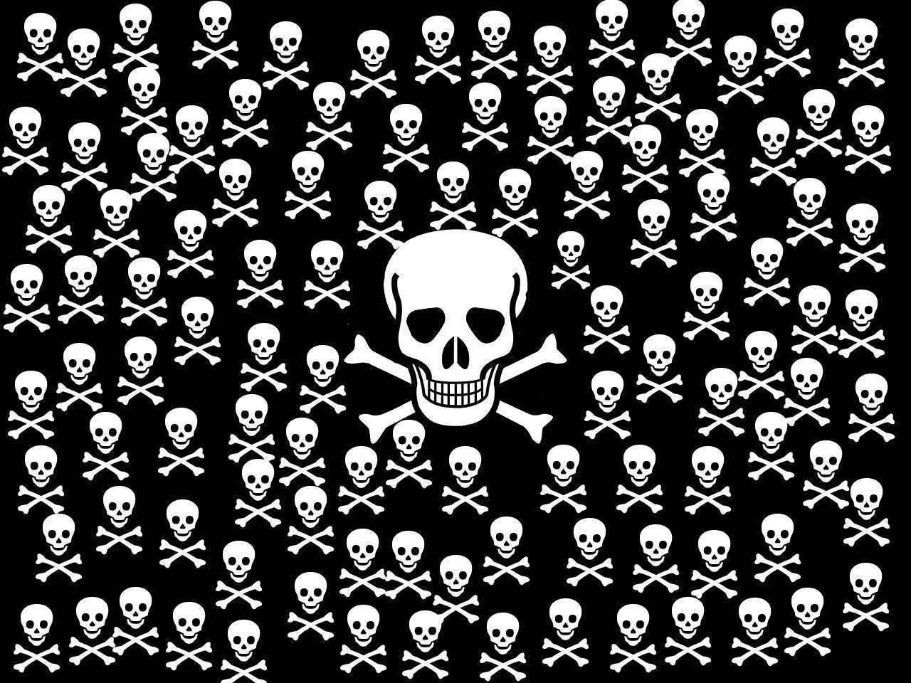 Don't Fear The White Skull — 1280x960 wallpaper