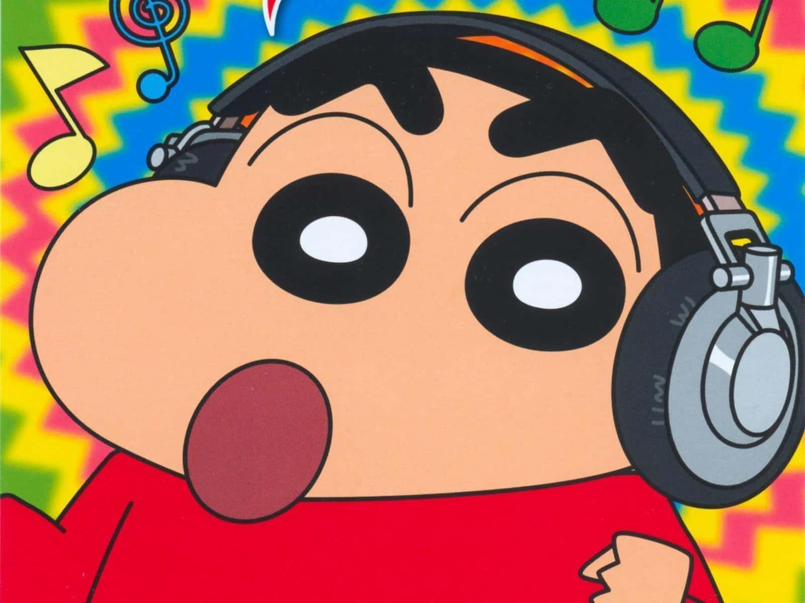 doraemon - a boy with headphones — 1600x1200 wallpaper