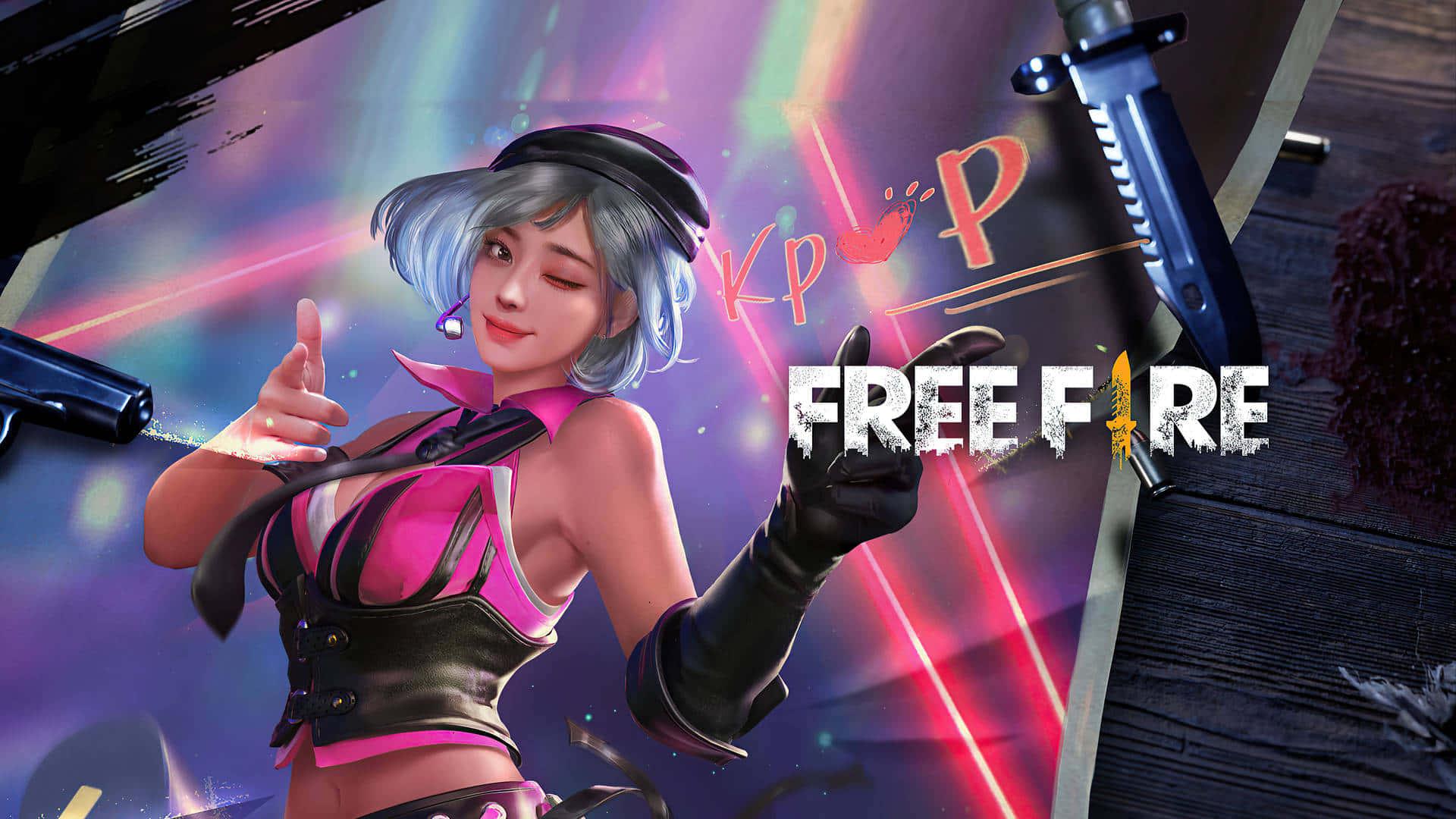 Lade free fire logo hintergrund auf dein geraet herunter