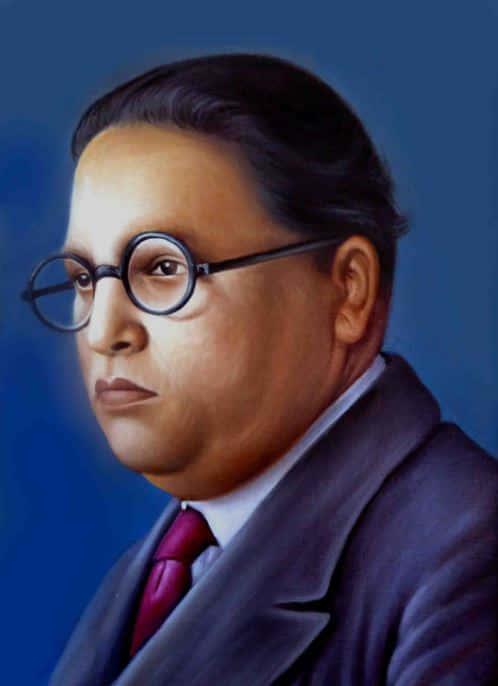 Dr. B.R. Ambedkar striking a pose — 498x686 wallpaper