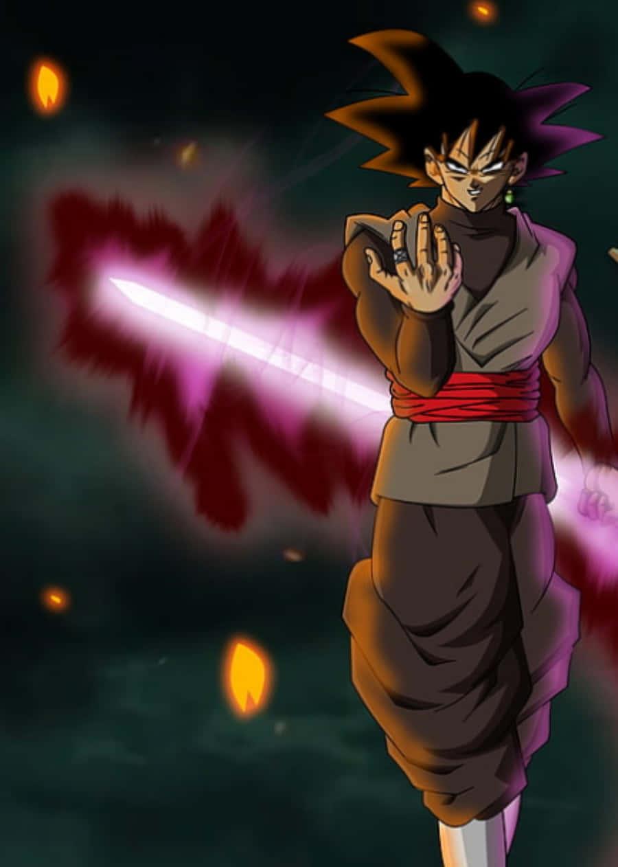 Dragon Ball Super's Goku Black - Ready for Battle — 900x1262 wallpaper