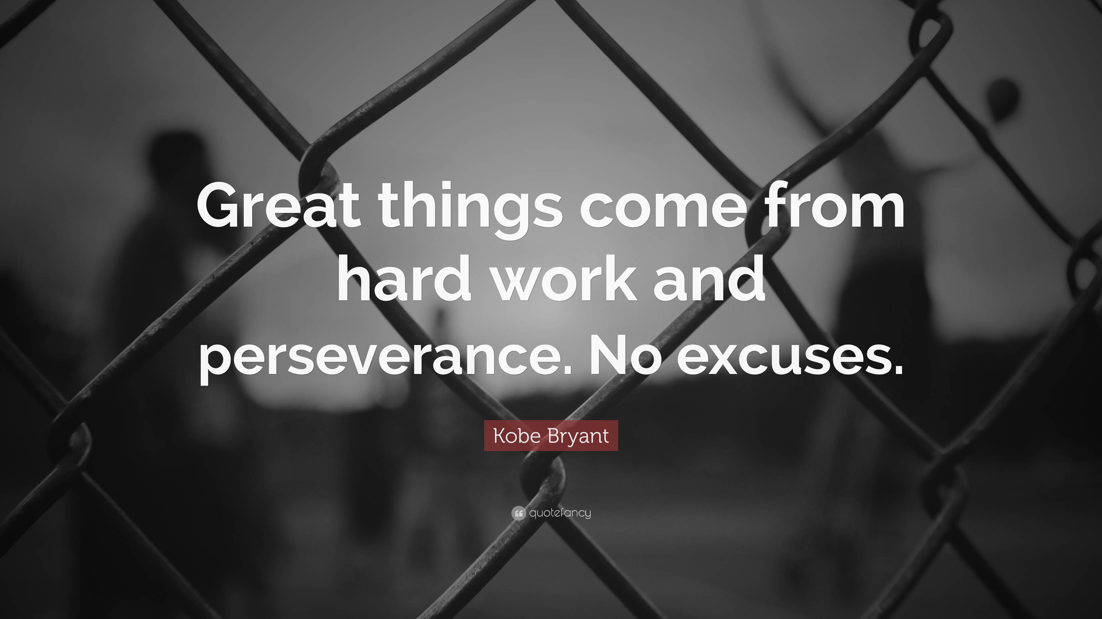 "Dreams come true when perseverance meets opportunity" -Kobe Bryant — 3840x2160 wallpaper