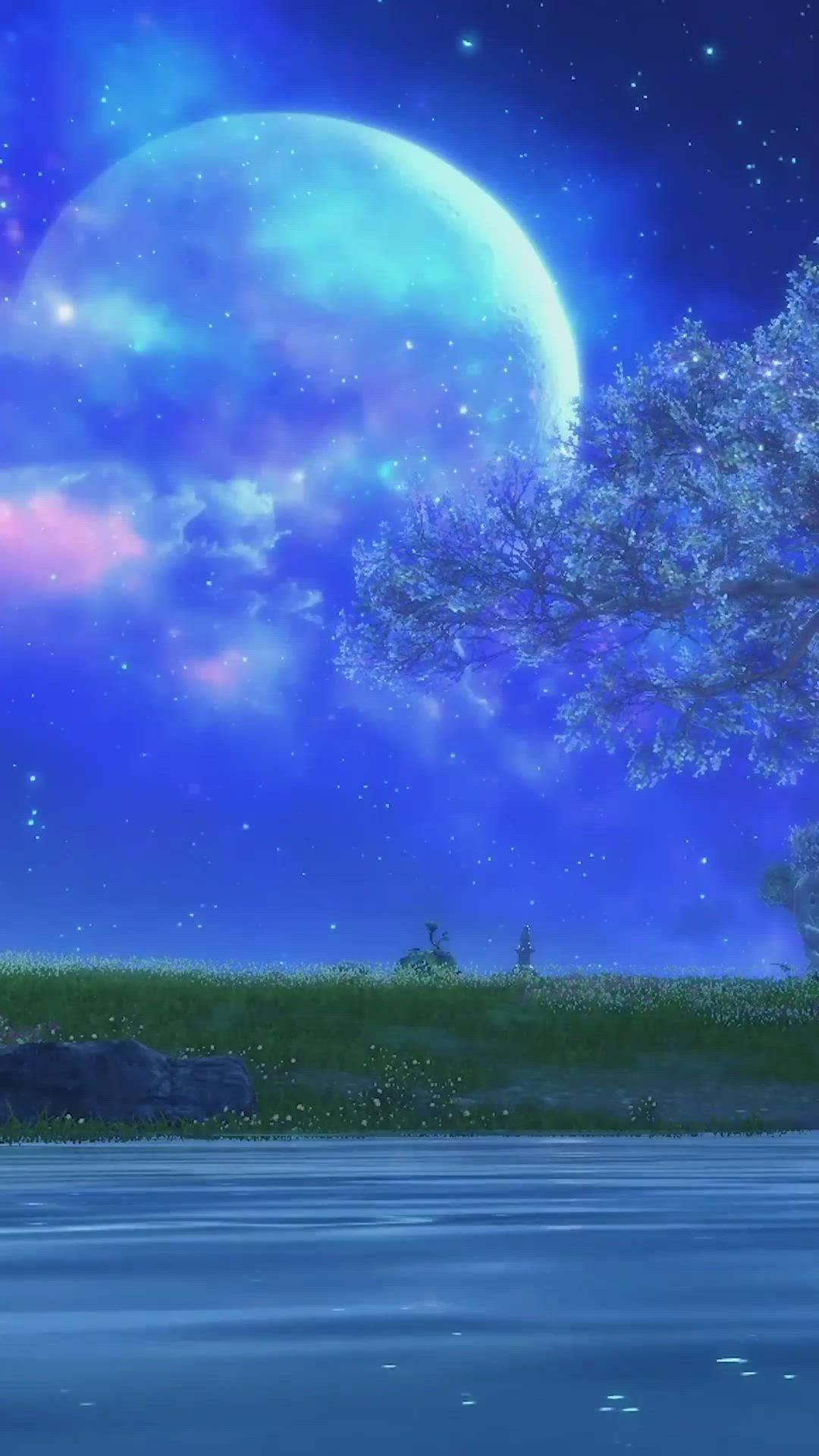 Dreamscape Full Moon Iphone Live — 1080x1920 wallpaper
