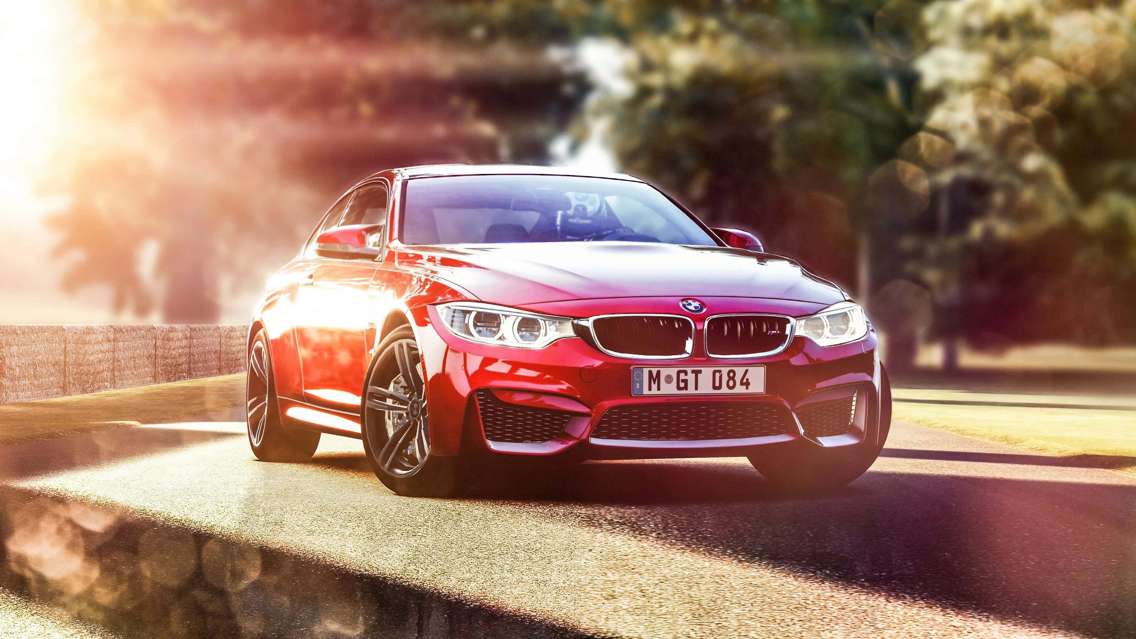 ``Drive the ultimate driving machine- BMW 4k.'' — 3840x2160 wallpaper
