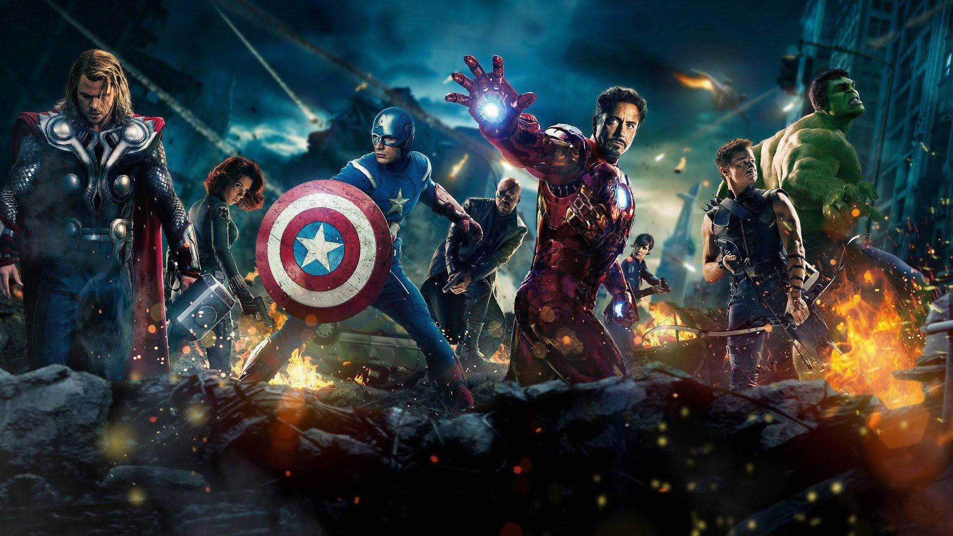 Earth's Mightiest Heroes Gather to Defenders its Fate | The Avengers — 1920x1080 wallpaper