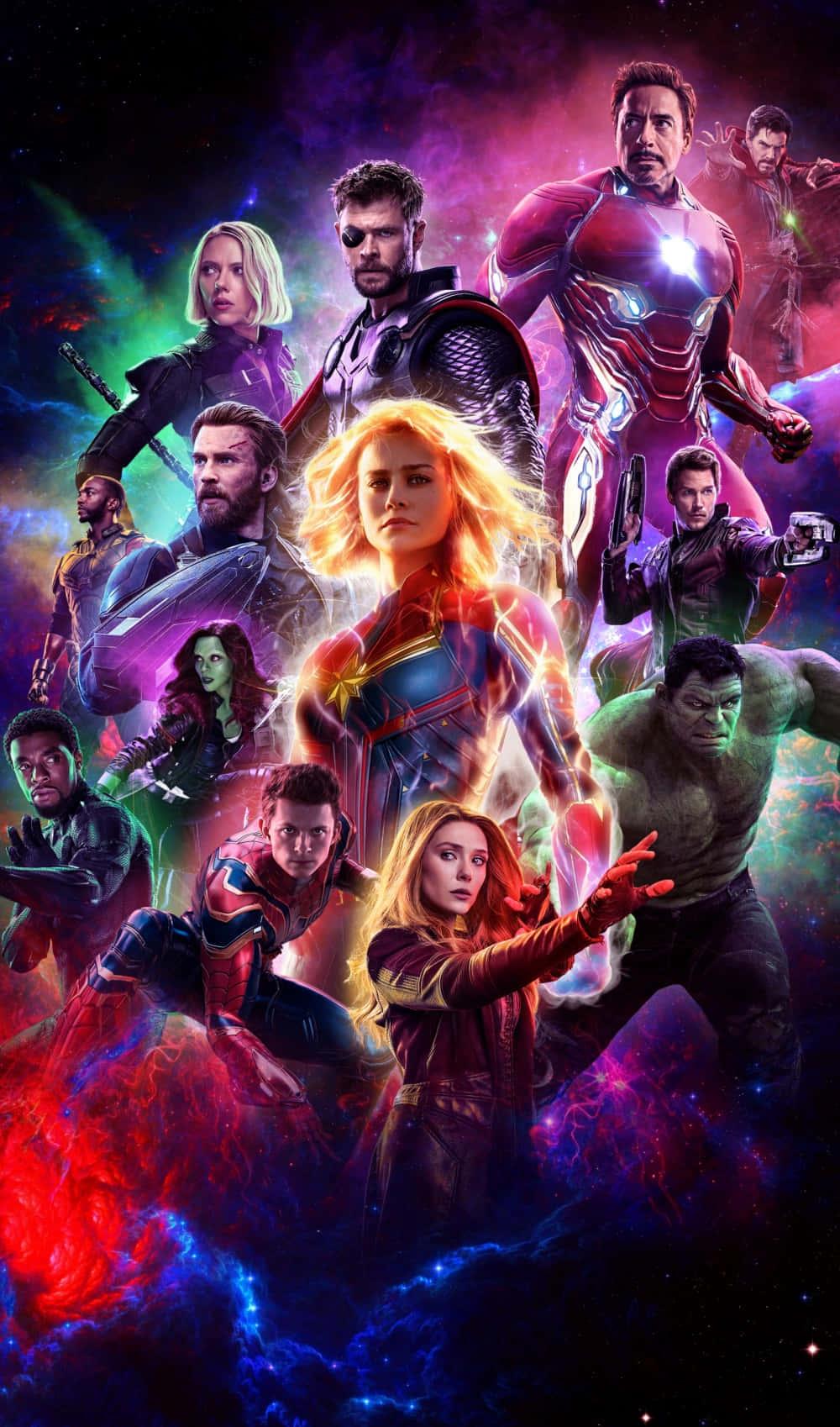 Earth’s Mightiest Heroes Unite for the Final Battle — 1000x1698 wallpaper