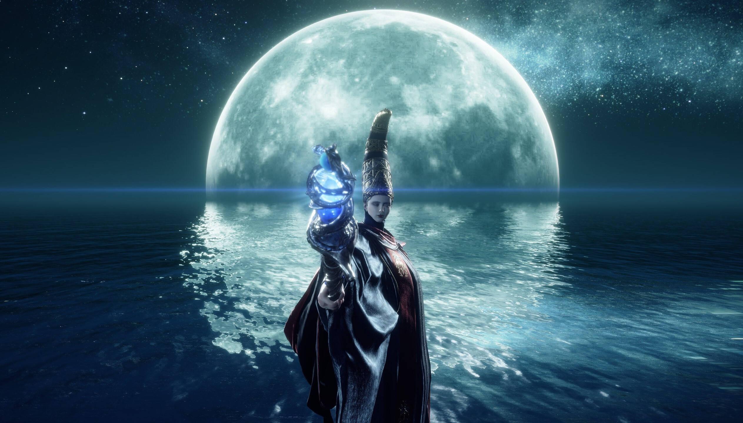 Elden Ring Full Moon Queen — 2526x1440 wallpaper