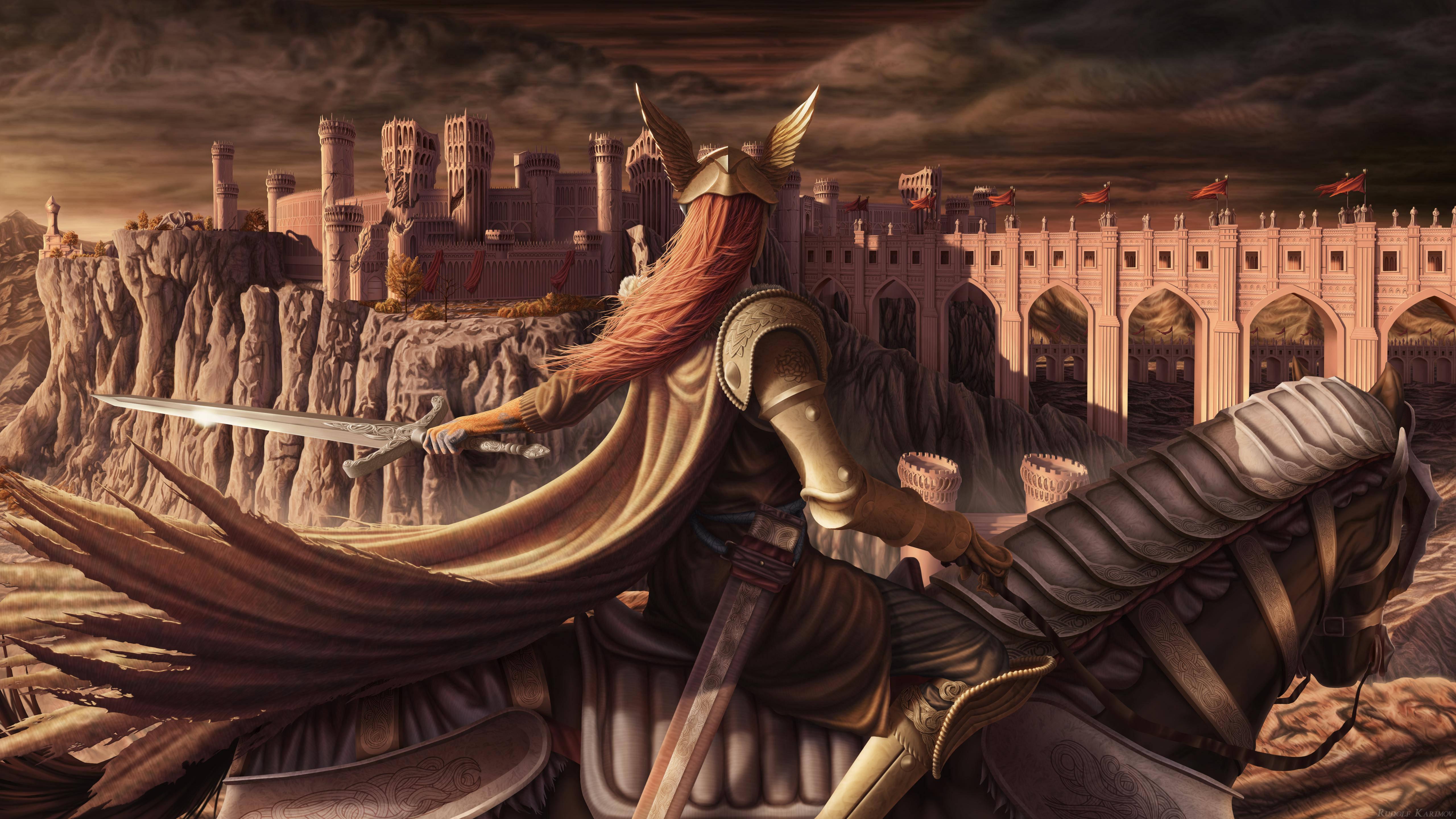 Elden Ring Malenia Fanart — 5120x2880 wallpaper
