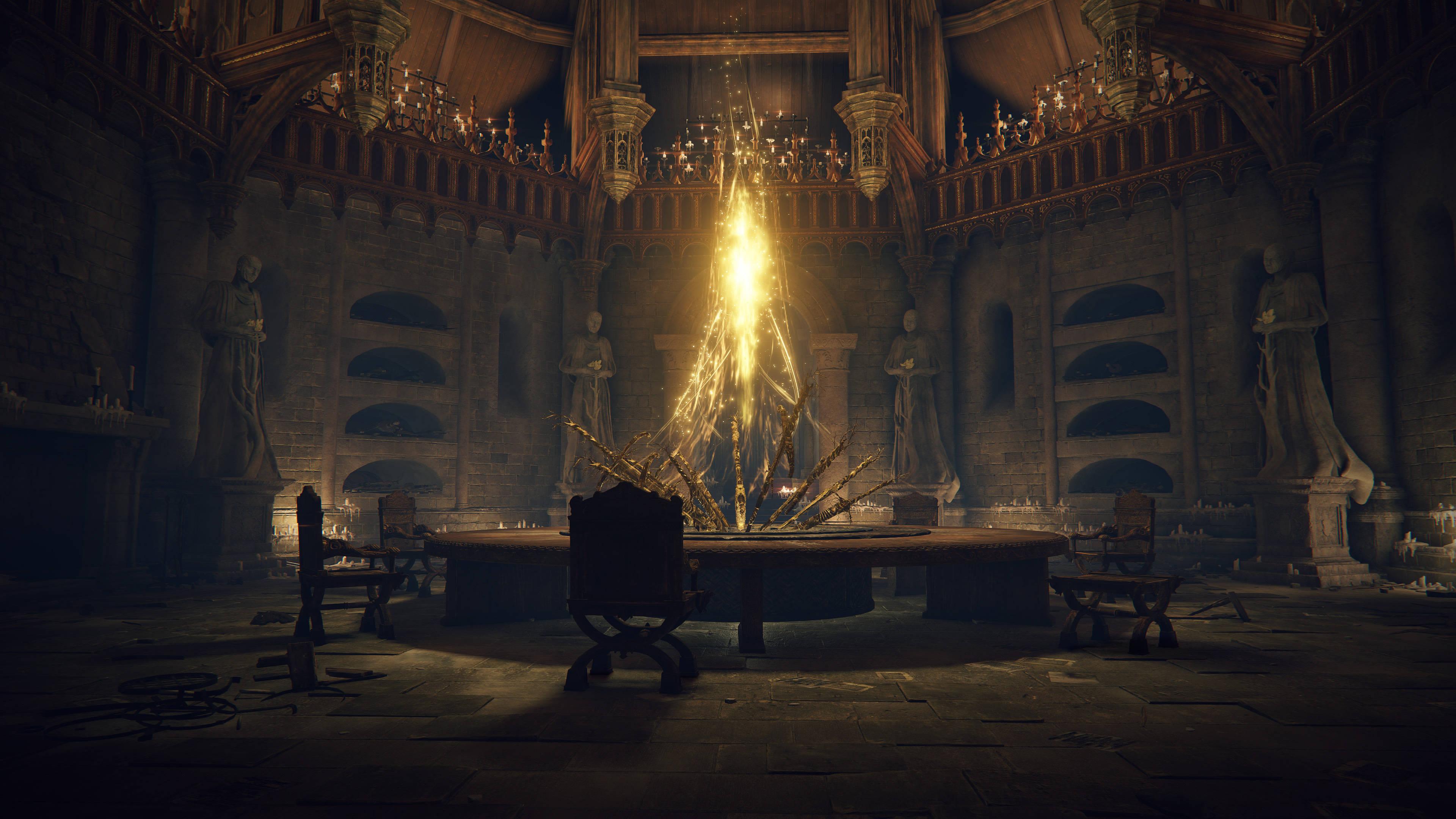 Elden Ring Roundtable Hold — 3840x2160 wallpaper