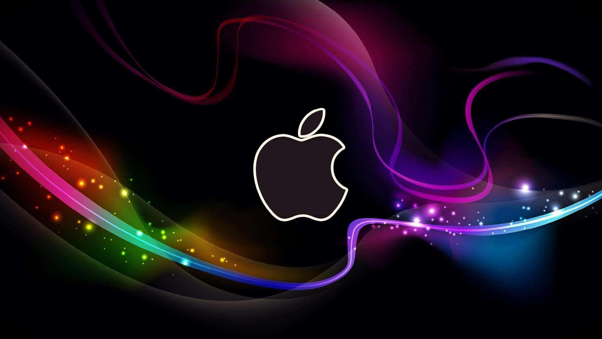 Elegant Apple Logo Background — 1920x1080 wallpaper