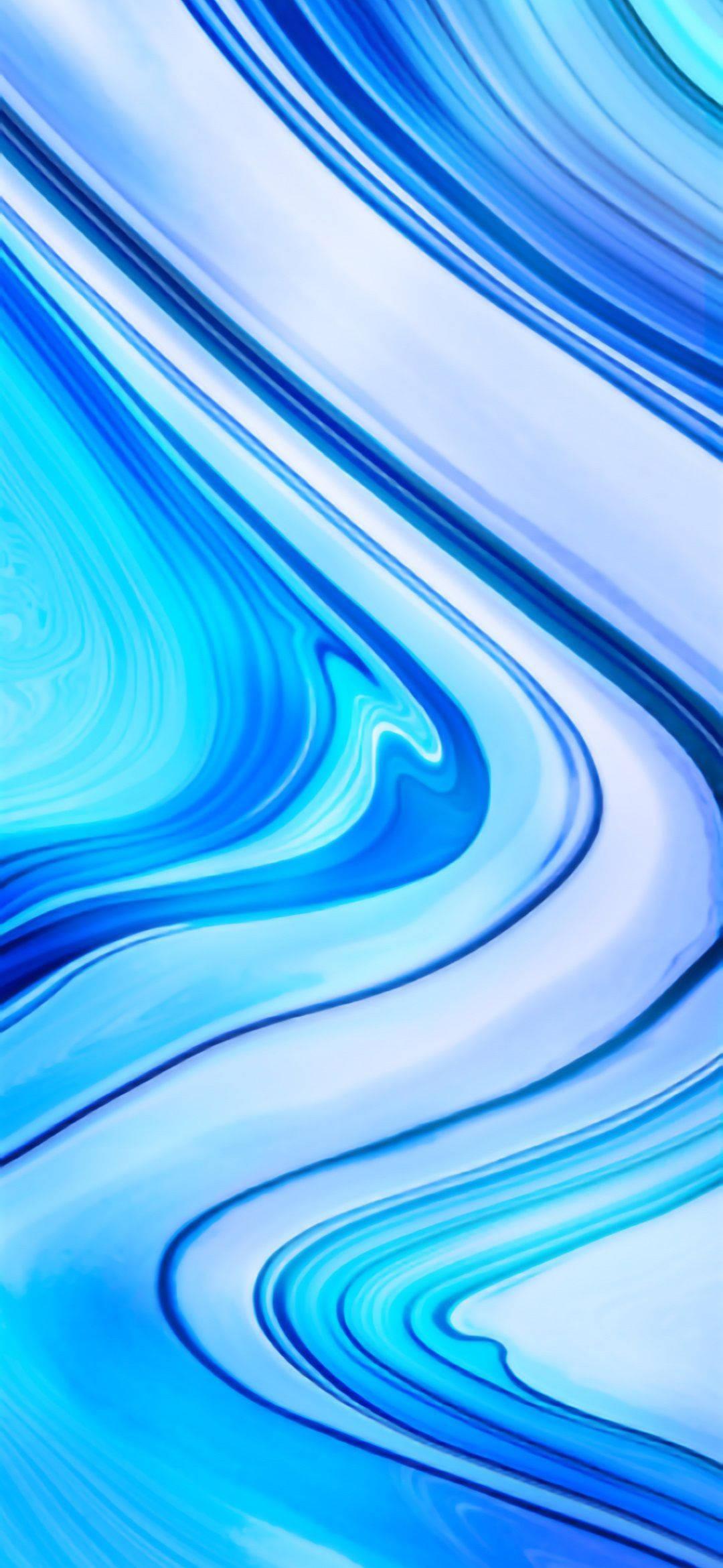 Elegant Redmi 9 Showcased in Shades of Blue — 1080x2340 wallpaper