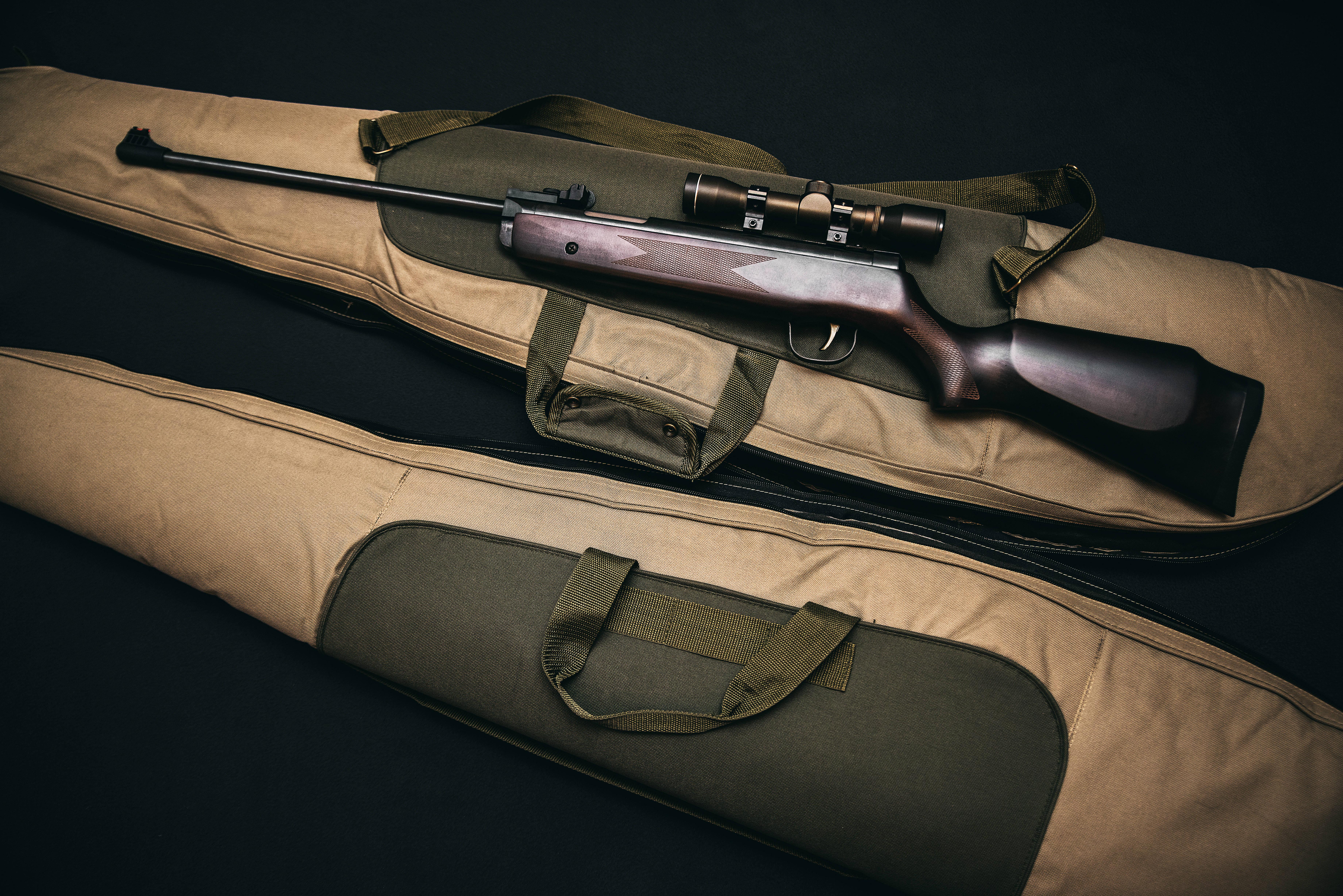 Elite Sniper Gun in Drag Bag — 7360x4912 wallpaper