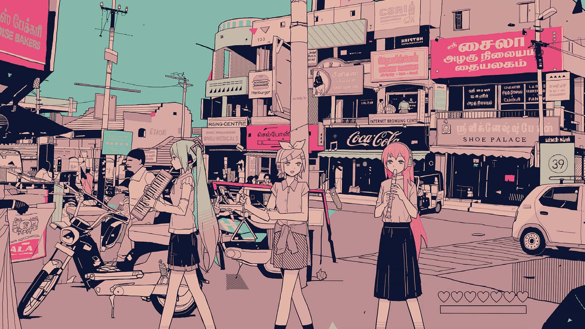Embrace the beautiful anime aesthetic. — 1920x1080 wallpaper