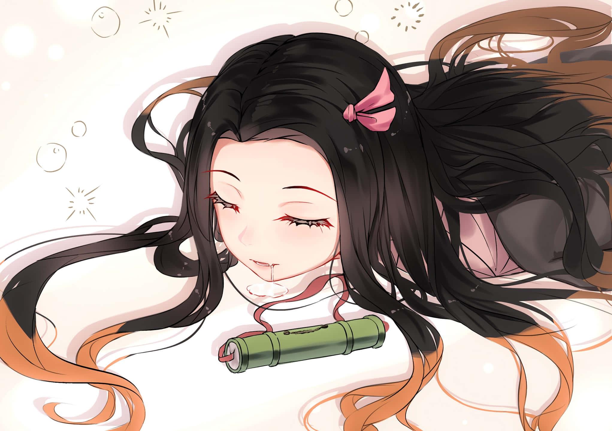 Embrace Your Power with Nezuko — 2043x1440 wallpaper