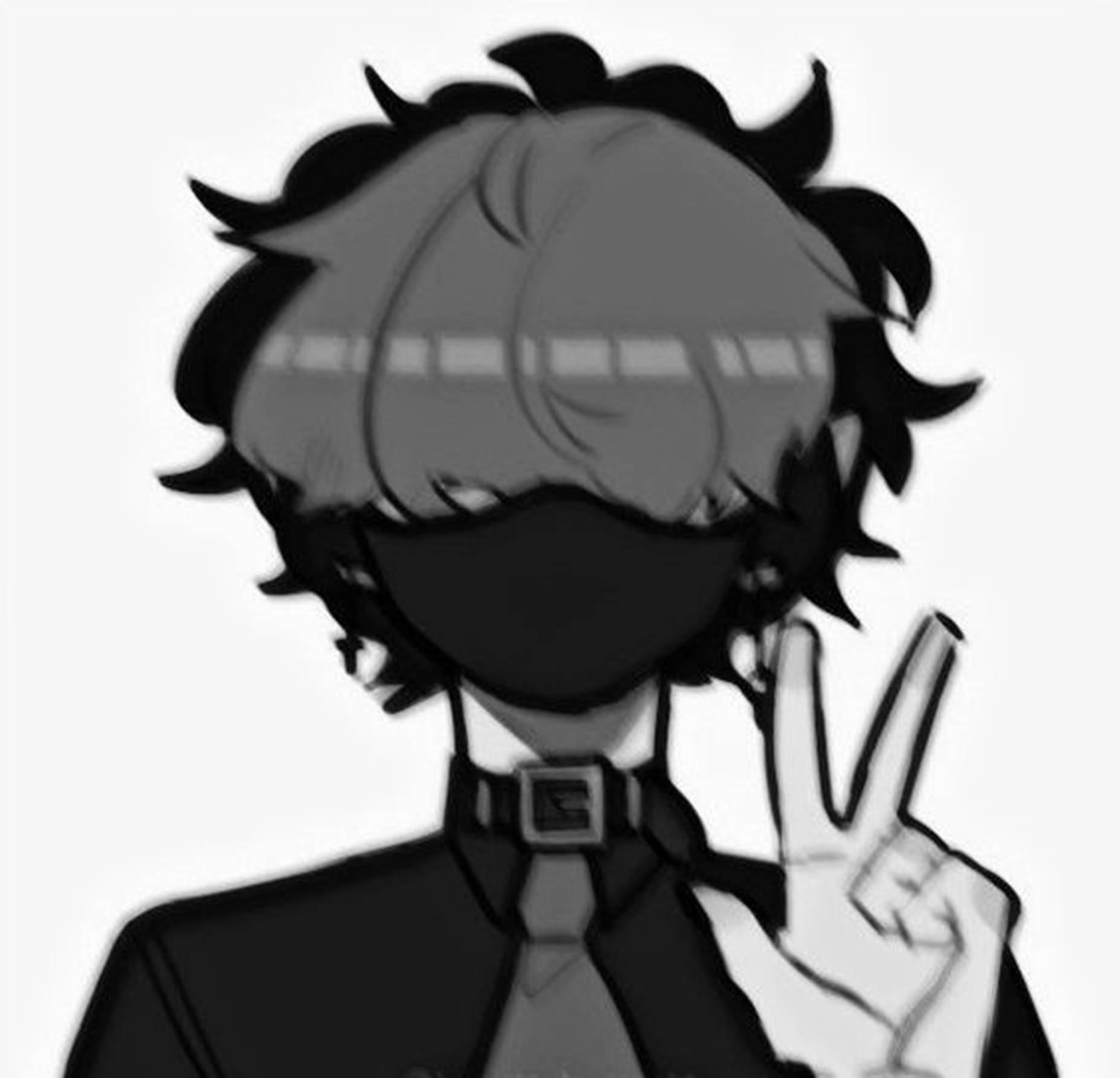 Emo Peace Sign Unique Cool PFP Vector Art — 1852x1783 wallpaper