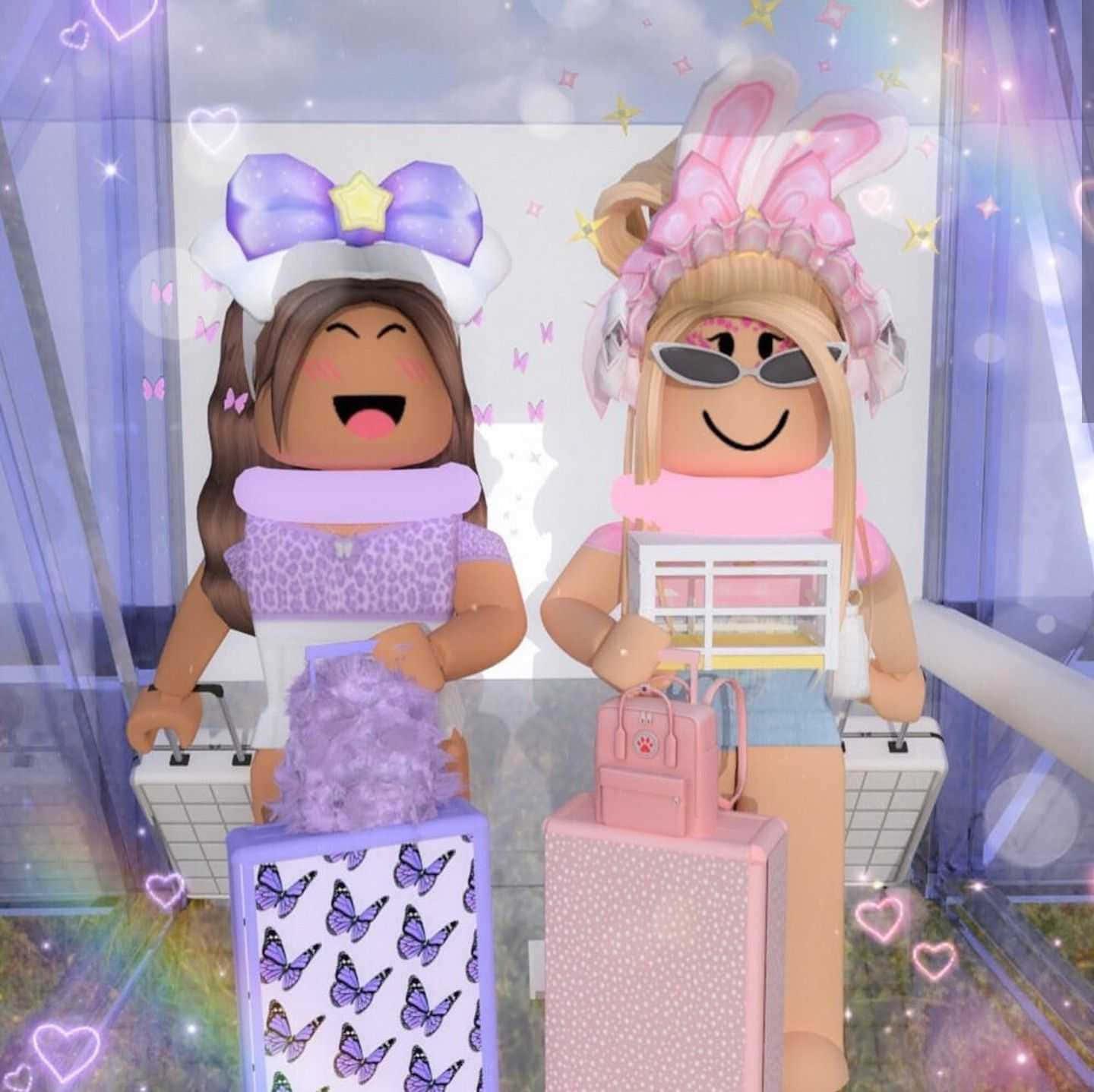 Enchanting Pink Aesthetic in Roblox Wonderland — 1440x1438 wallpaper