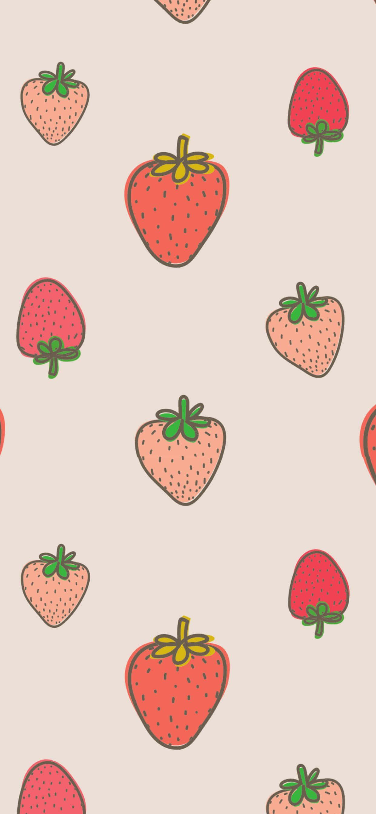 Enchanting pink floral phone background — 1242x2688 wallpaper