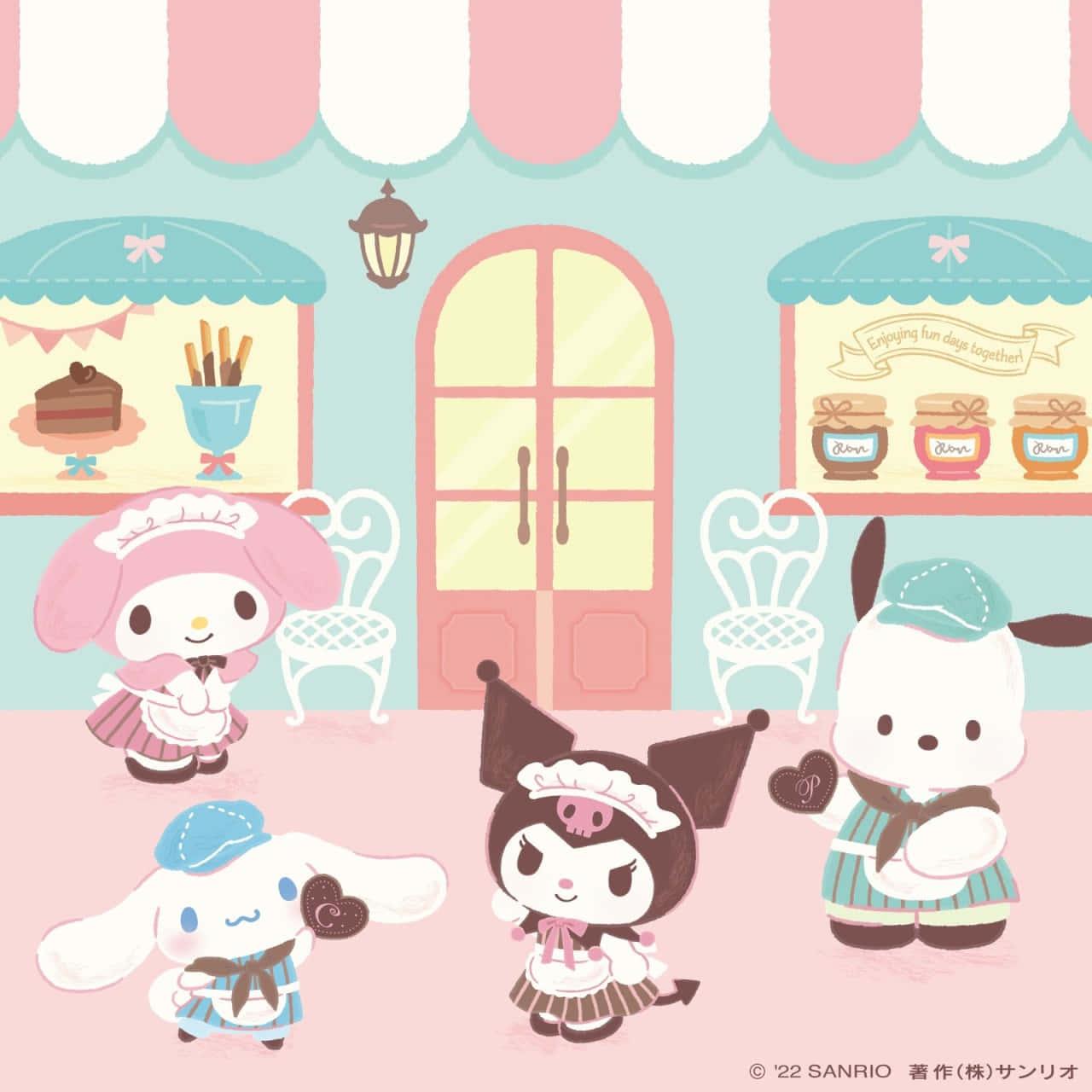 Energise yourself with Kuromi's super cute and vibrant style!