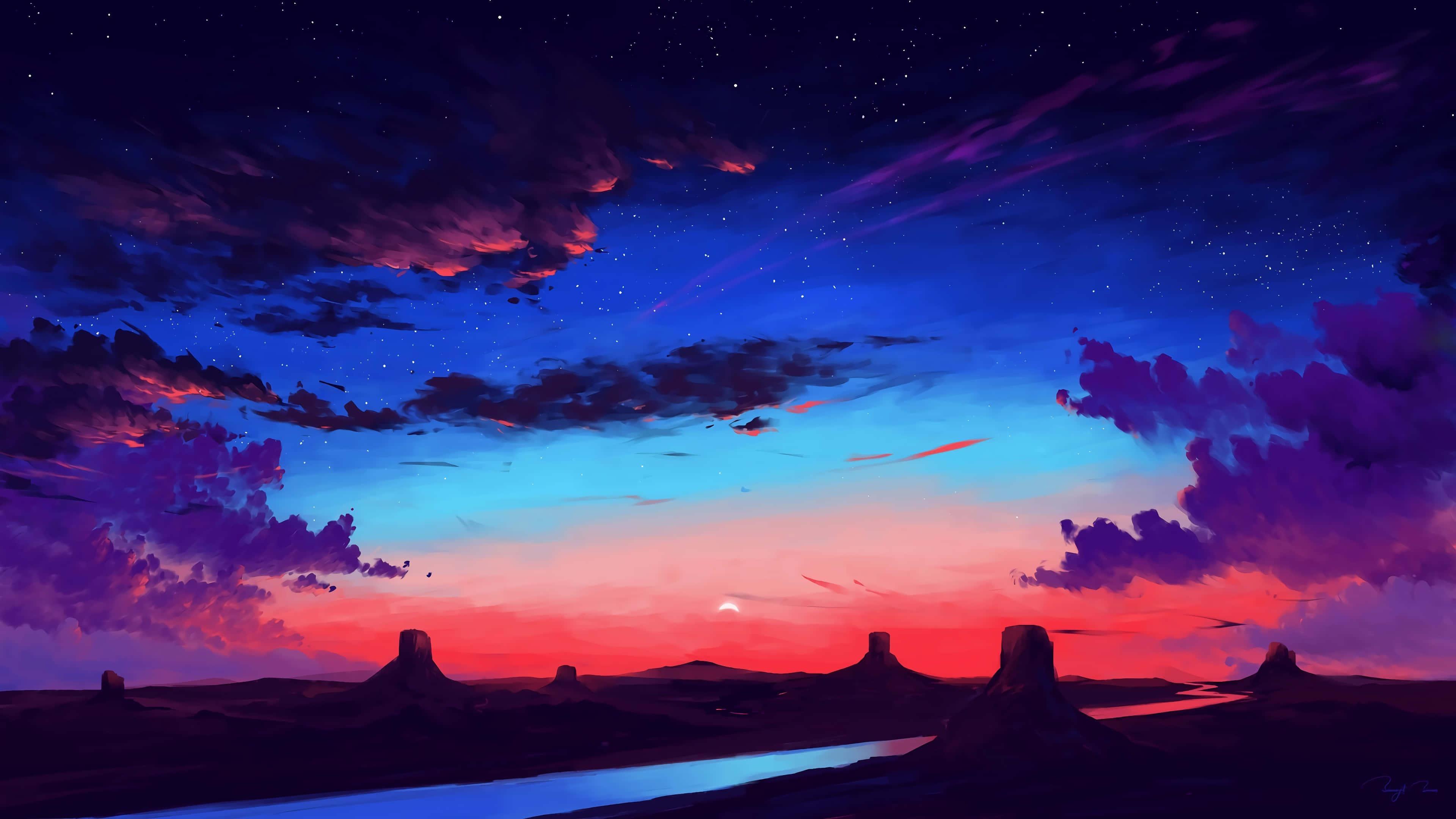 Enjoy an aesthetically pleasing computing experience. — 3840x2160 wallpaper