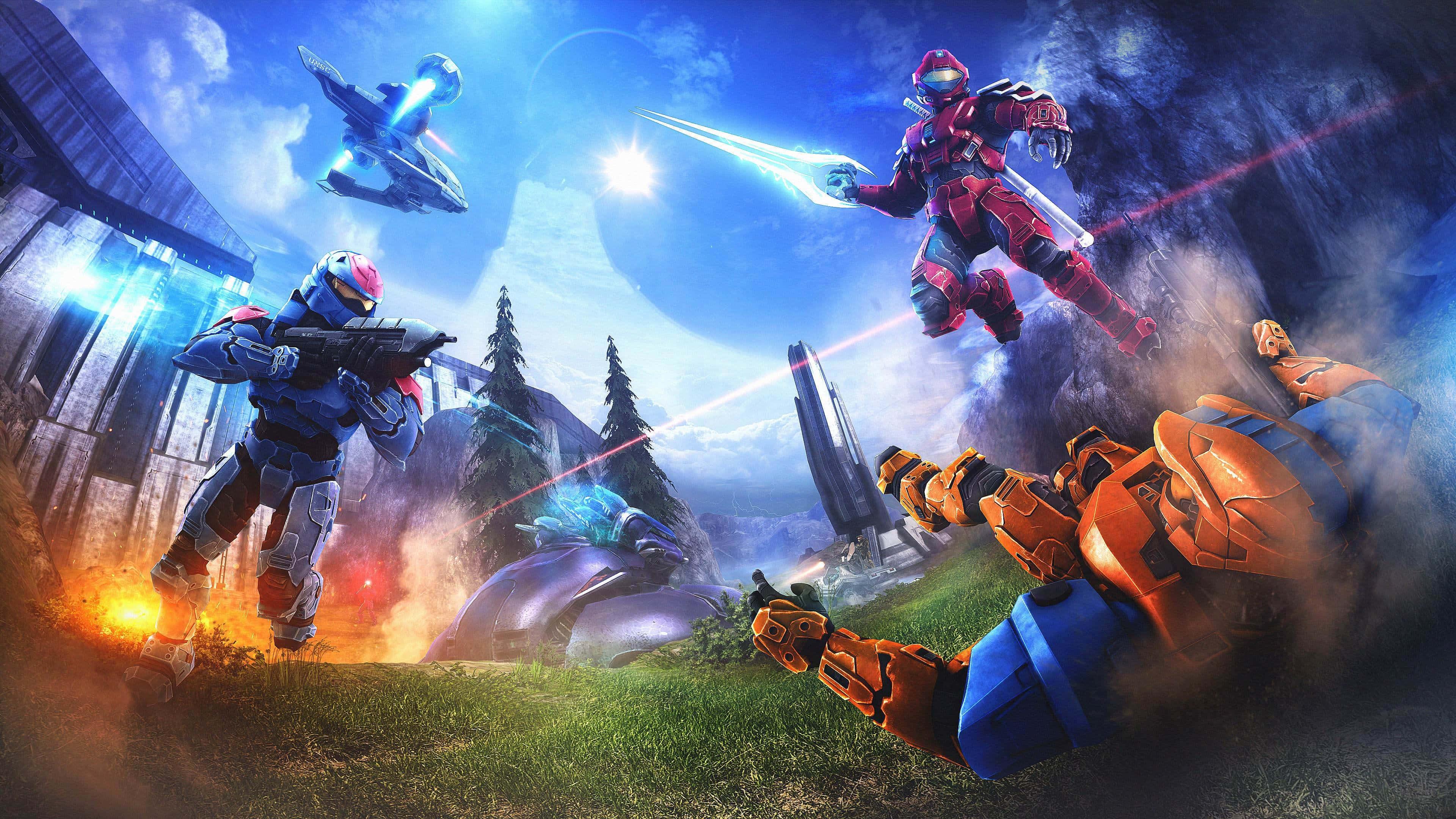 Enjoy an intense gaming experience with 4k resolution — 3840x2160 wallpaper
