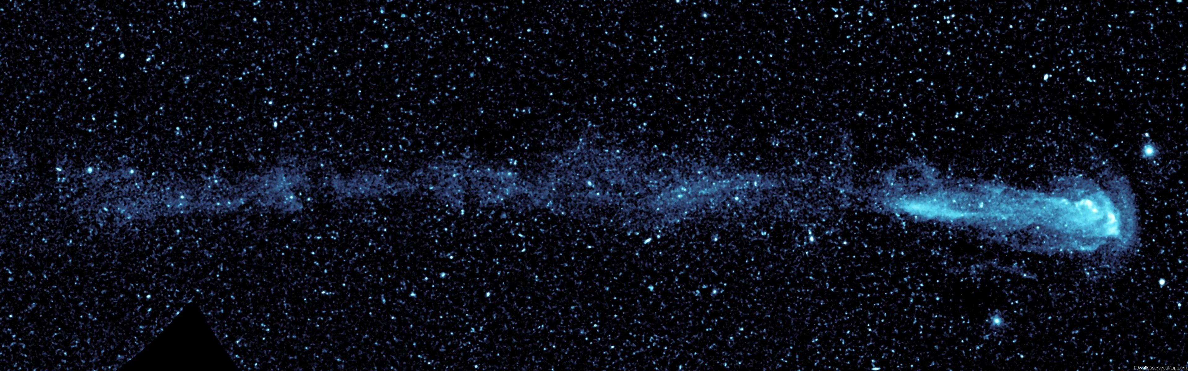 Enjoy an out of this world experience with dual monitor setup. — 3840x1200 wallpaper