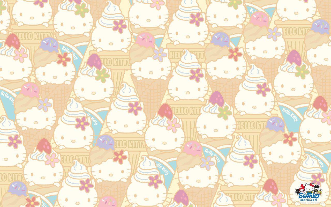 Enjoy Some Sweet Relief with Hello Kitty Ice Cream! — 1280x800 wallpaper